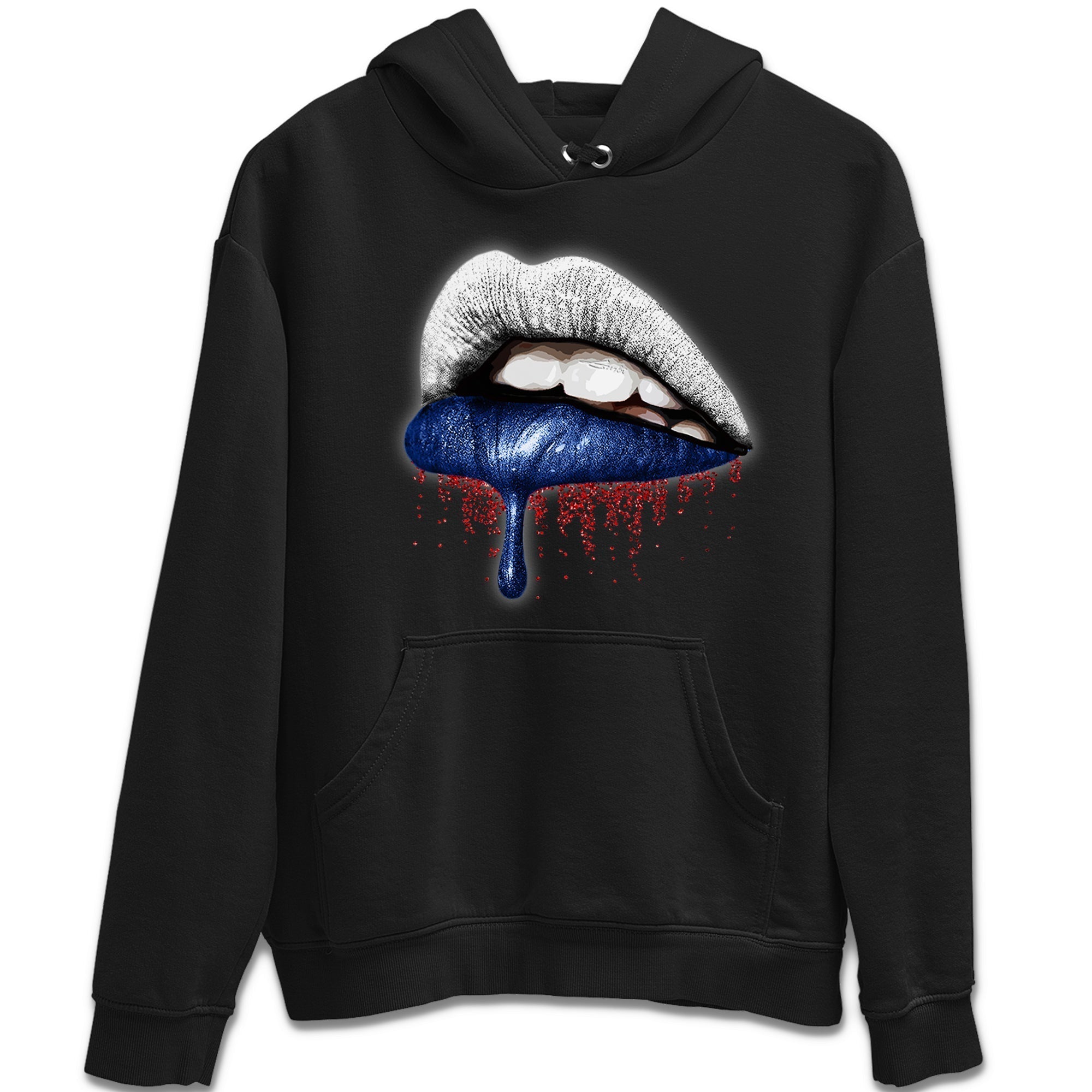Dripping Lips Unisex Tops - Air Jordan 13 French Blue