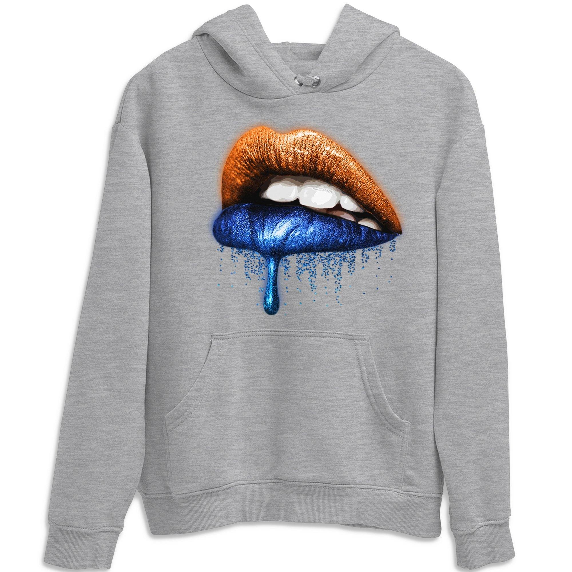 Dripping Lips Unisex Tops - Yeezy 700 Bright Blue
