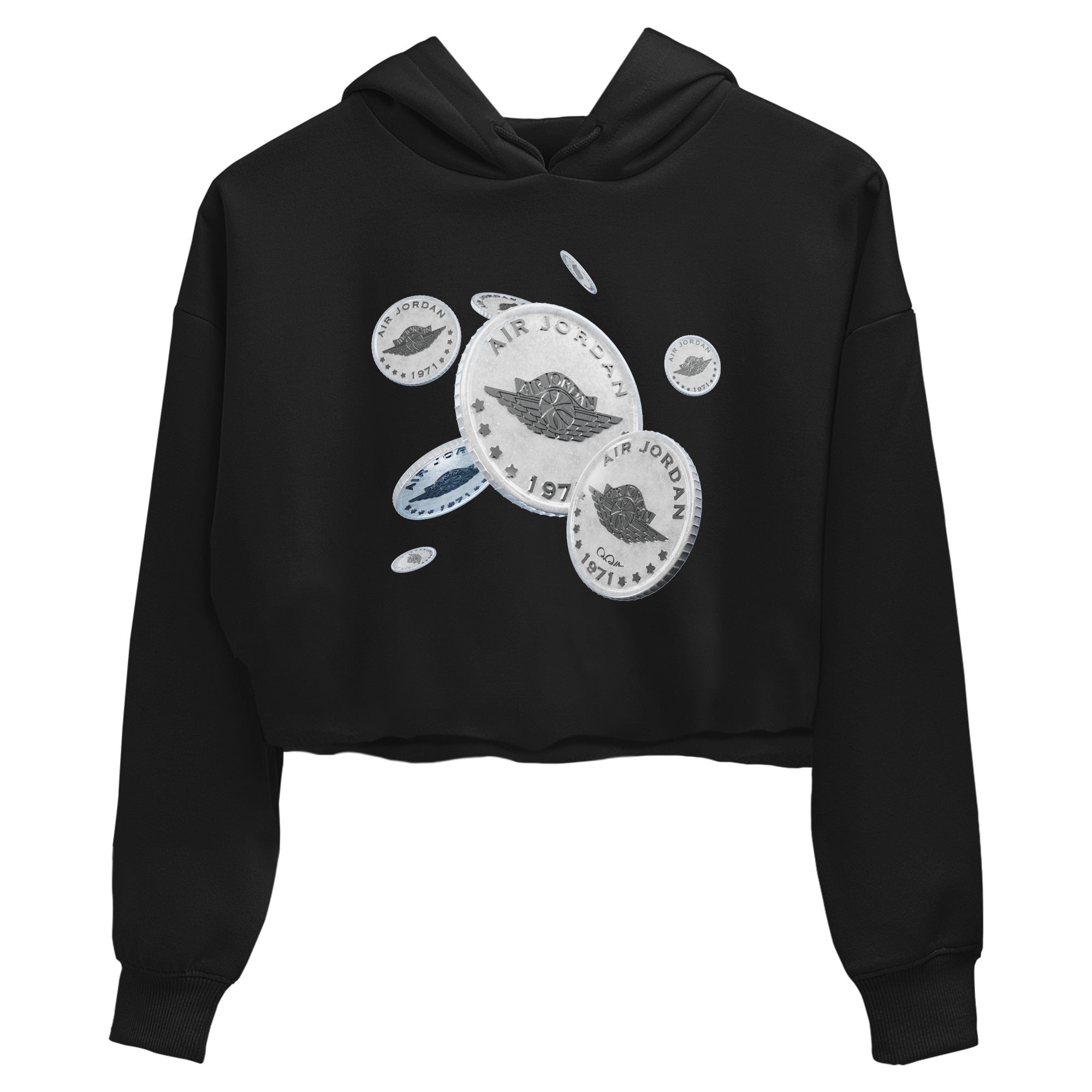 Drop Coin Women's Tops - Air Jordan 11 White Cement