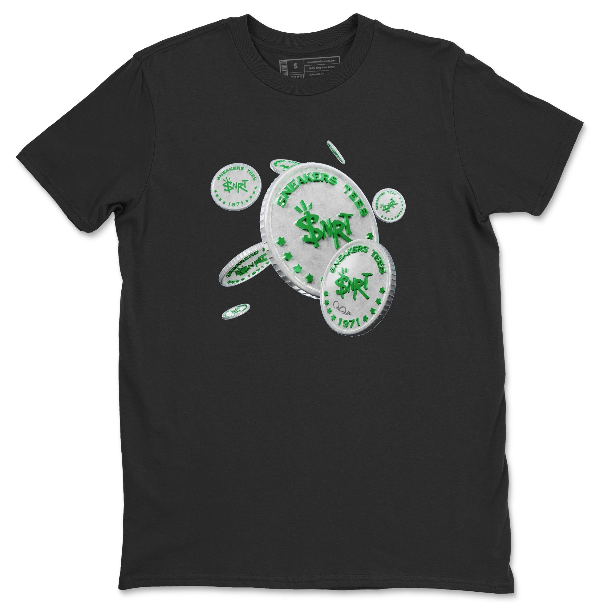 Drop Coin Unisex Tops - Air Jordan 3 Lucky Green