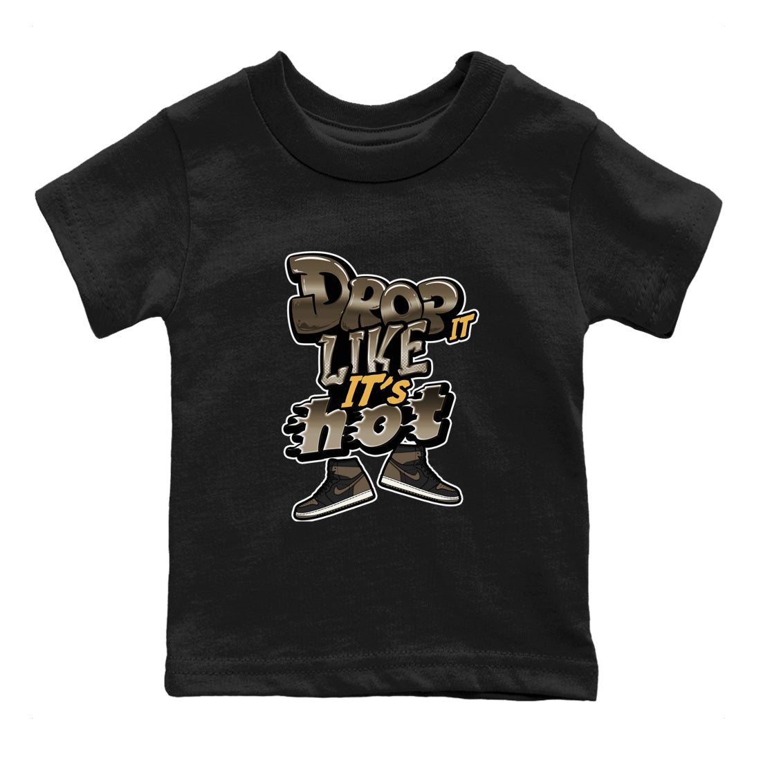 Drop It Like It's Hot snkmatch Tee Kids - Air Jordan 1 Palomino