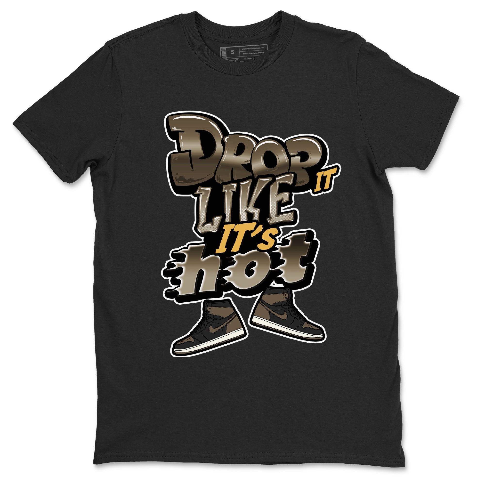 Drop It Like It's Hot snkmatch Tee - Air Jordan 1 Palomino