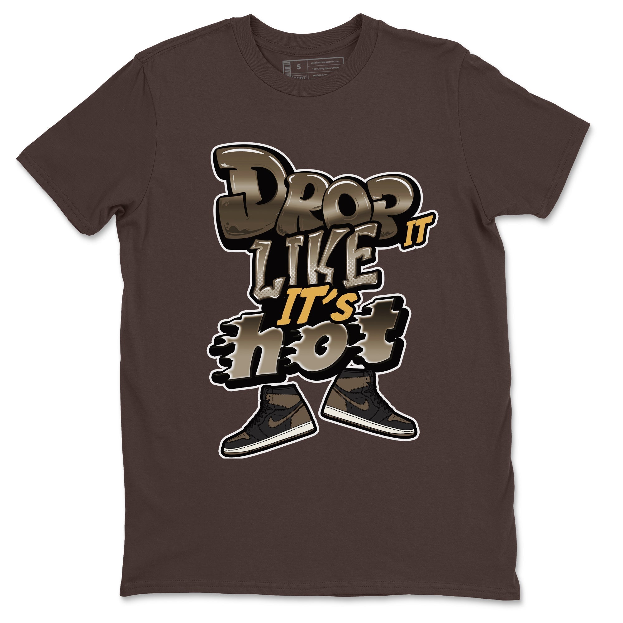 Drop It Like It's Hot snkmatch Tee - Air Jordan 1 Palomino