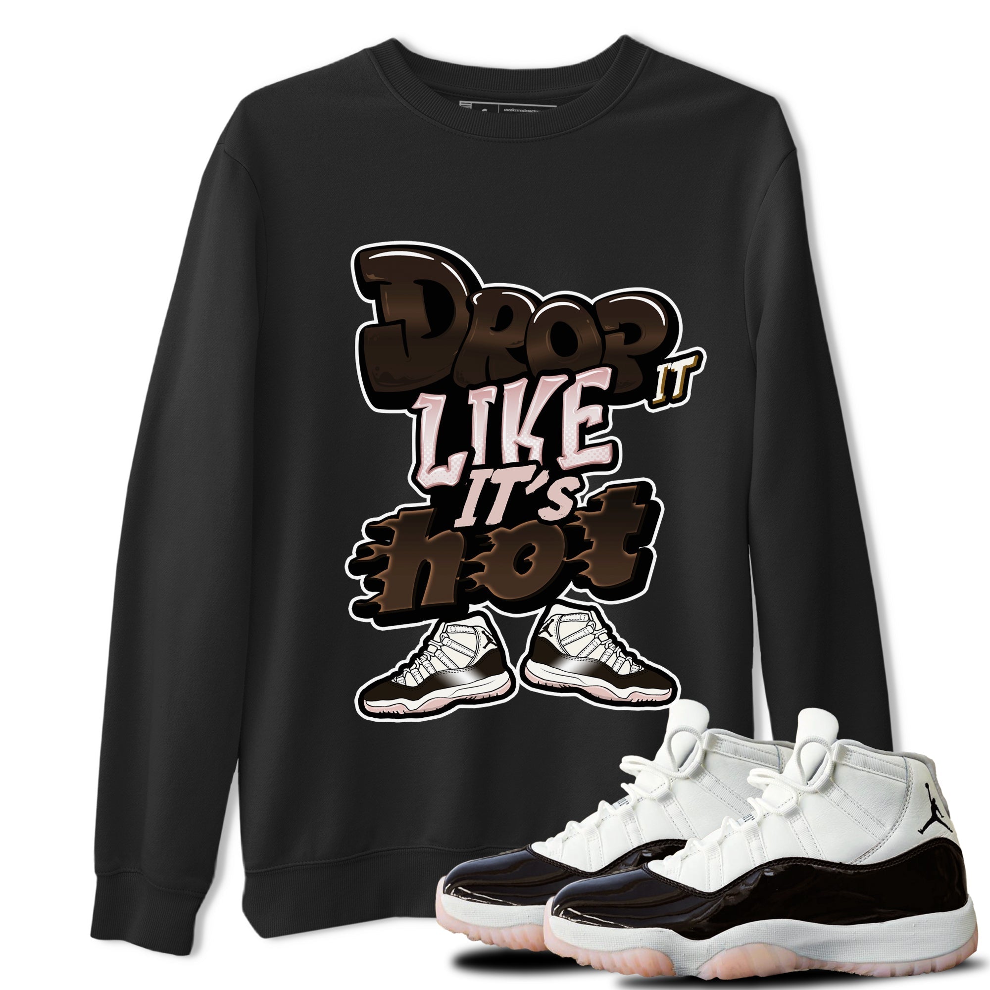 Drop It Like It's Hot snkmatch Tee - Air Jordan 11 Neapolitan