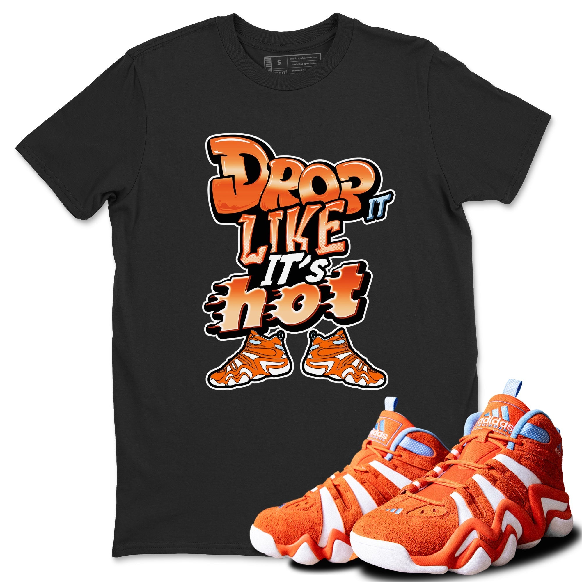 Drop It Like It's Hot snkmatch Tee - Crazy 8 Team Orange