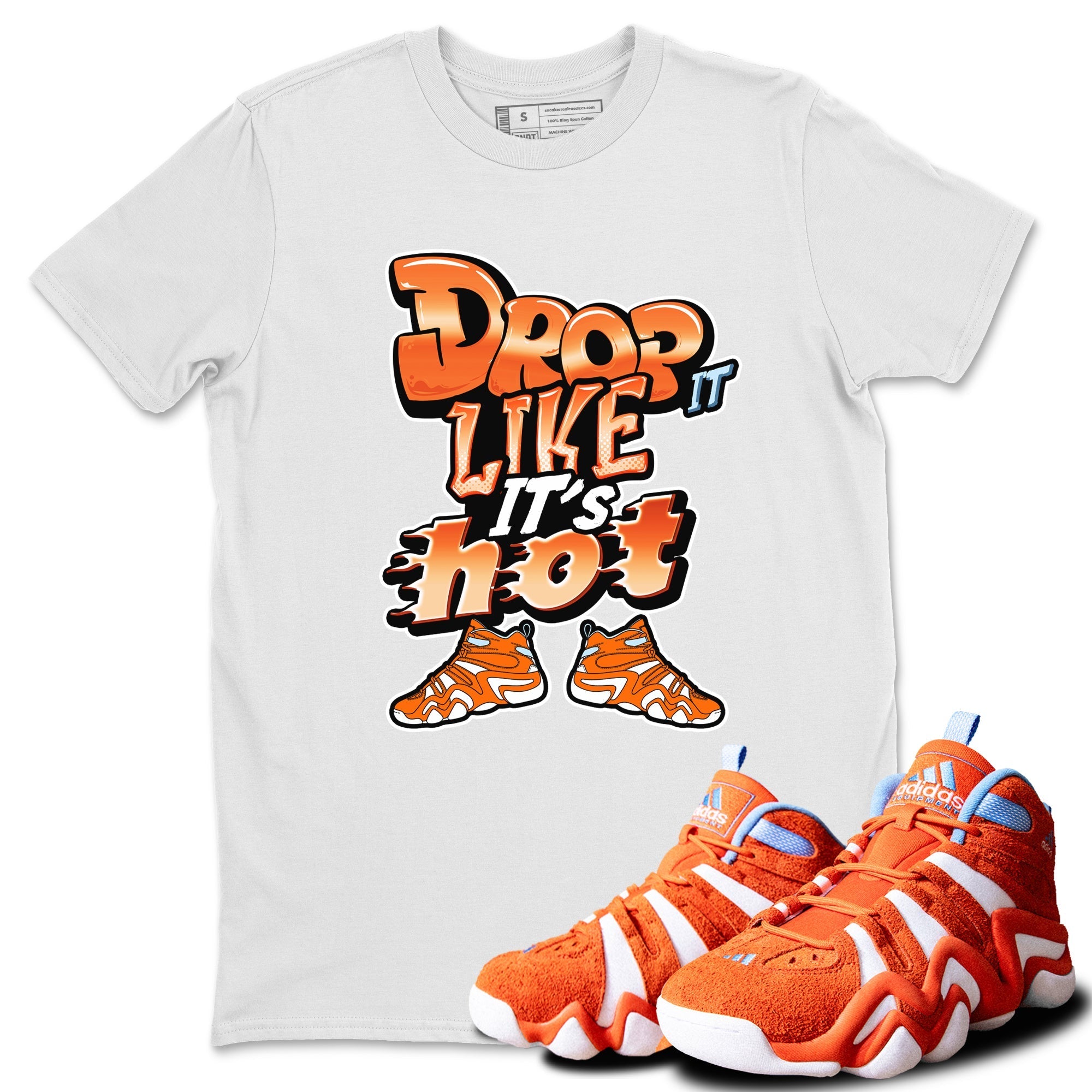 Drop It Like It's Hot snkmatch Tee - Crazy 8 Team Orange