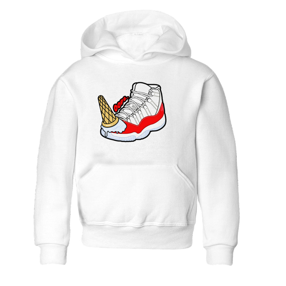 Dropped Ice Cream snkmatch Tee Kids - Air Jordan 11 Cherry