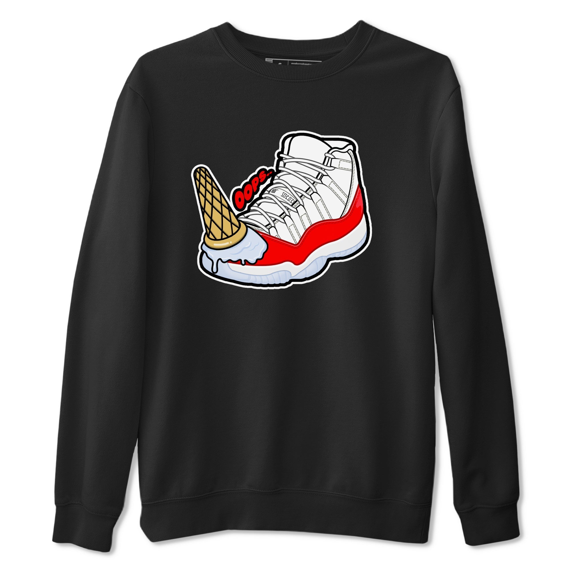 Dropped Ice Cream snkmatch Tee - Air Jordan 11 Cherry