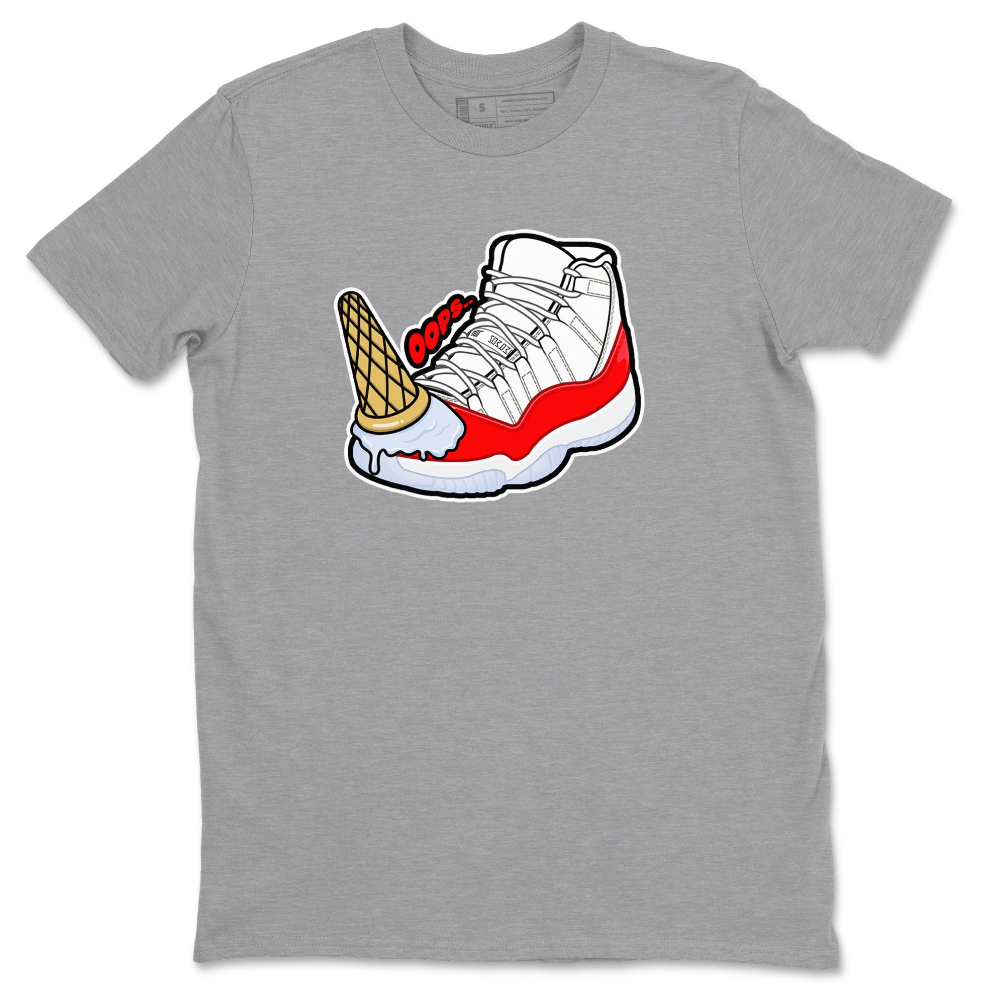 Dropped Ice Cream snkmatch Tee - Air Jordan 11 Cherry