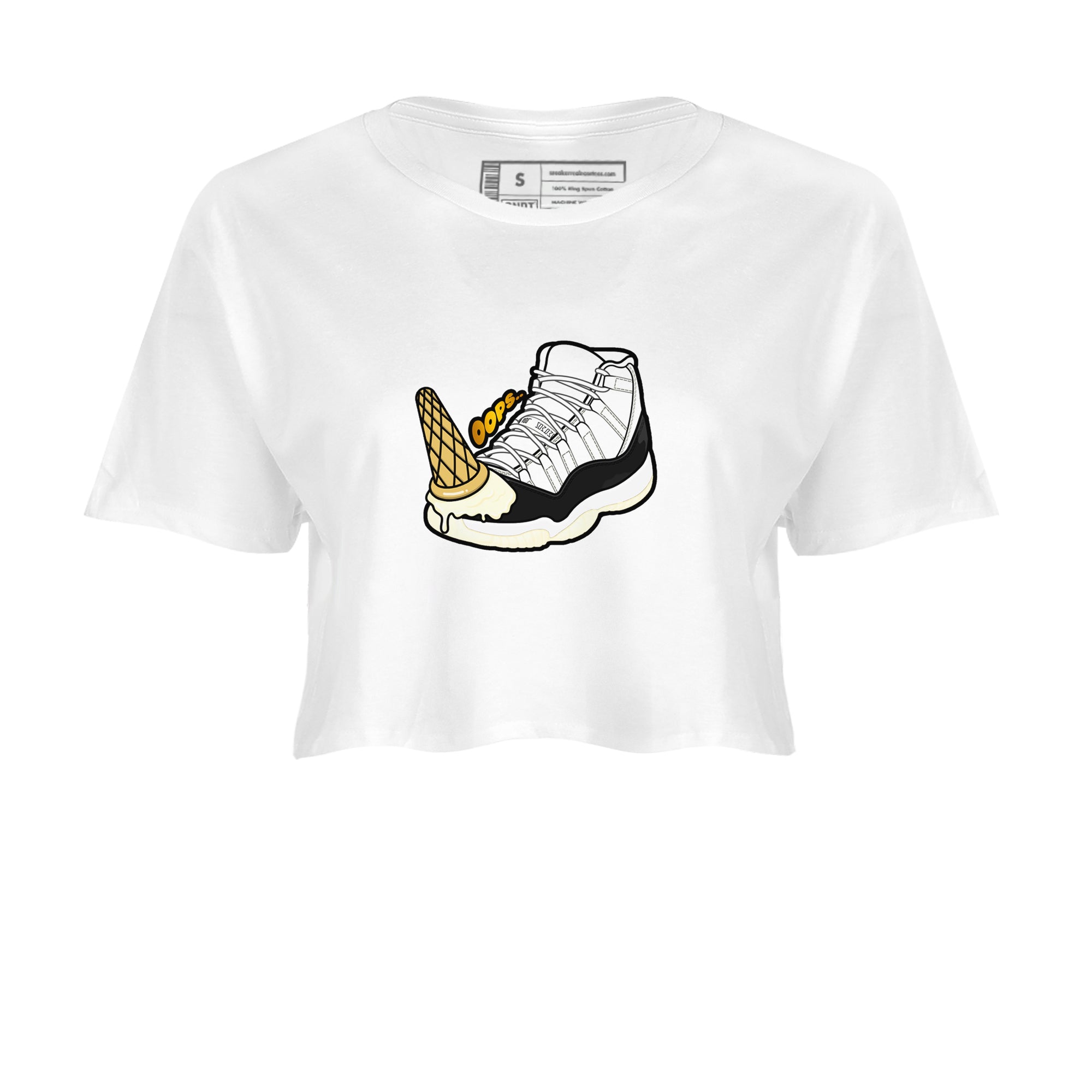 Dropped Ice Cream snkmatch Women's Top - Air Jordan 11 Gratitude