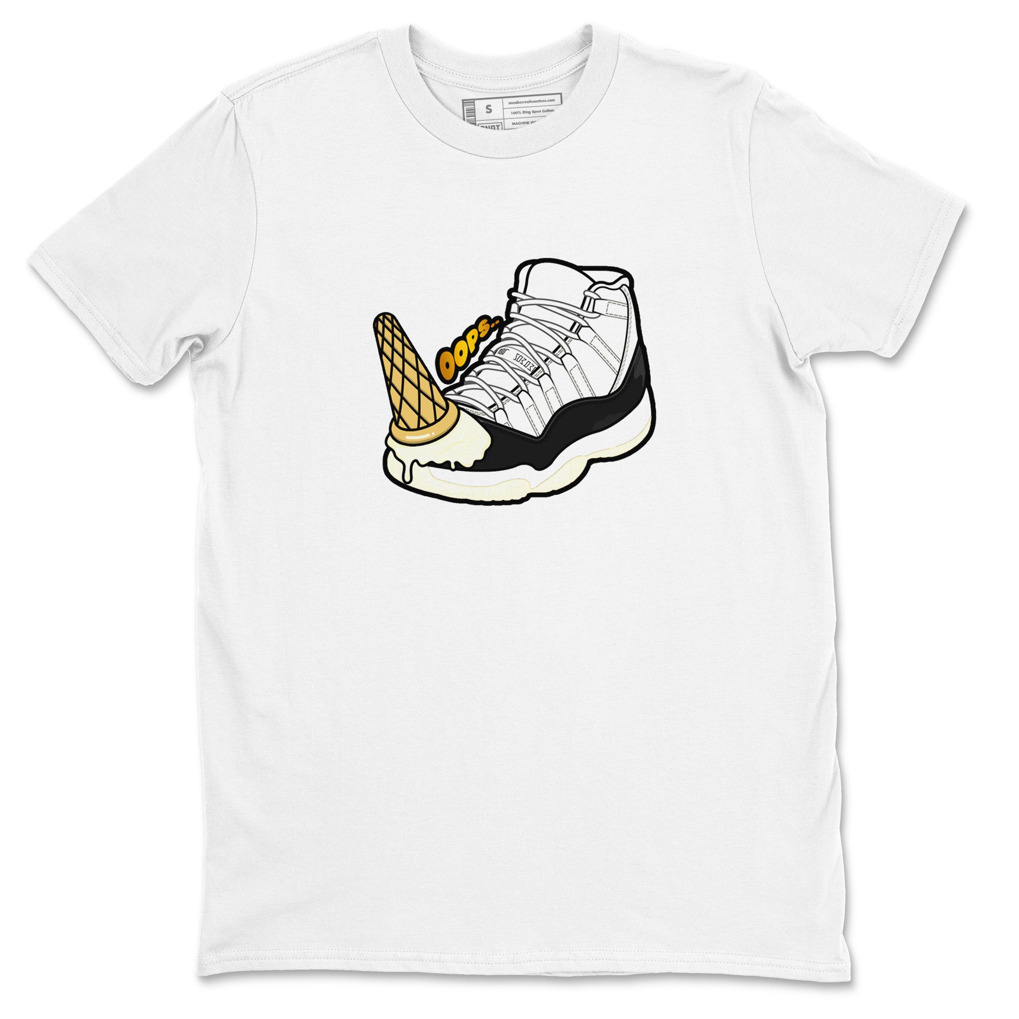 Dropped Ice Cream snkmatch Tees - Air Jordan 11 Gratitude