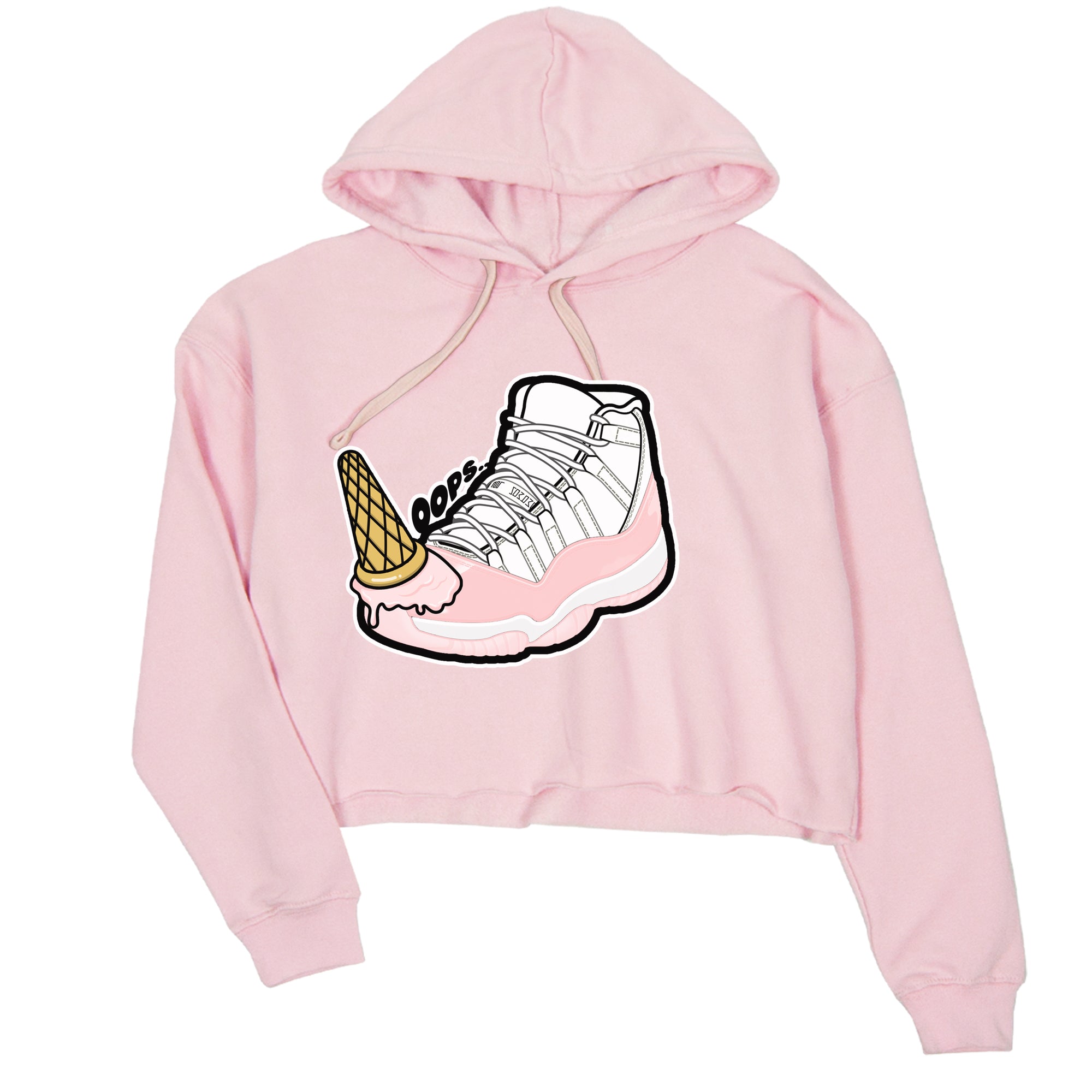 Dropped Ice Cream snkmatch Women's Top - Air Jordan 11 Legend Pink