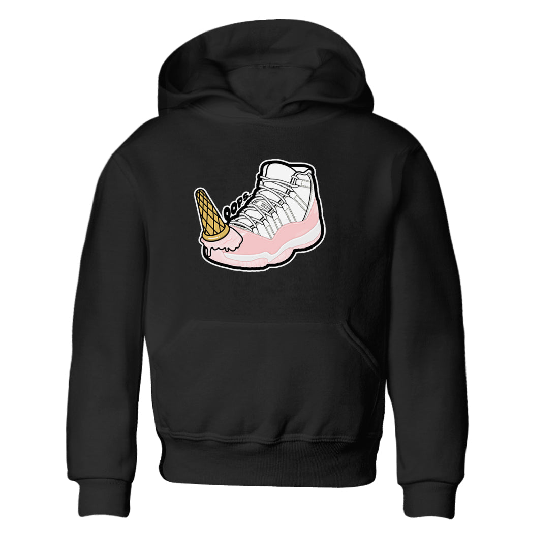 Dropped Ice Cream snkmatch Tees Kids - Air Jordan 11 Legend Pink