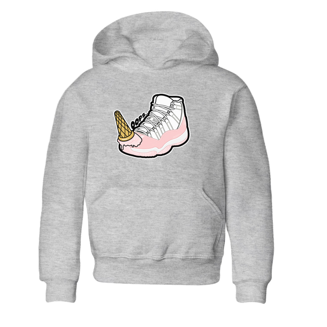 Dropped Ice Cream snkmatch Tees Kids - Air Jordan 11 Legend Pink