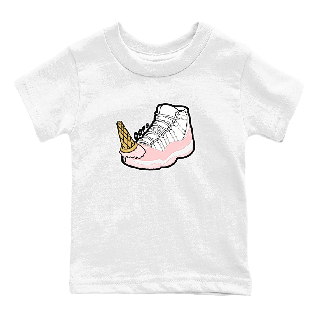 Dropped Ice Cream snkmatch Tees Kids - Air Jordan 11 Legend Pink