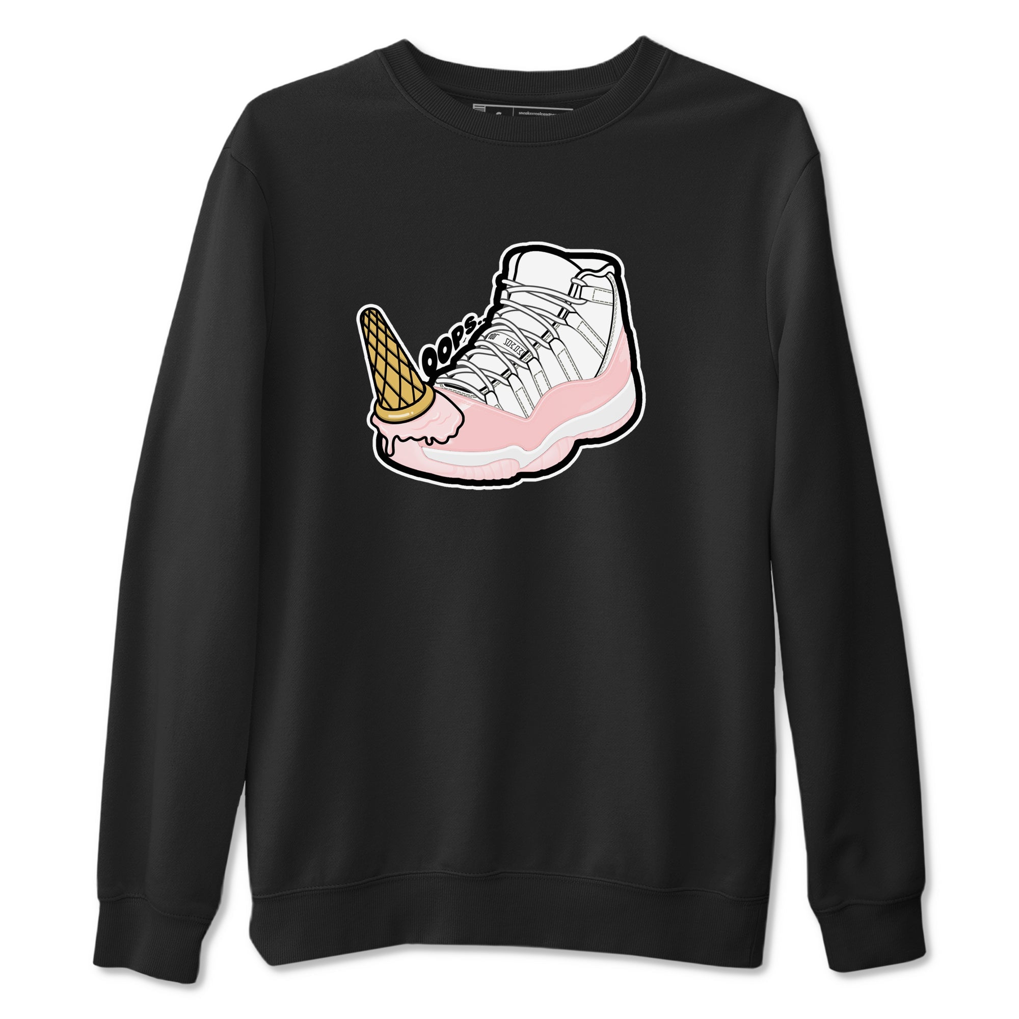 Dropped Ice Cream snkmatch Tees - Air Jordan 11 Legend Pink