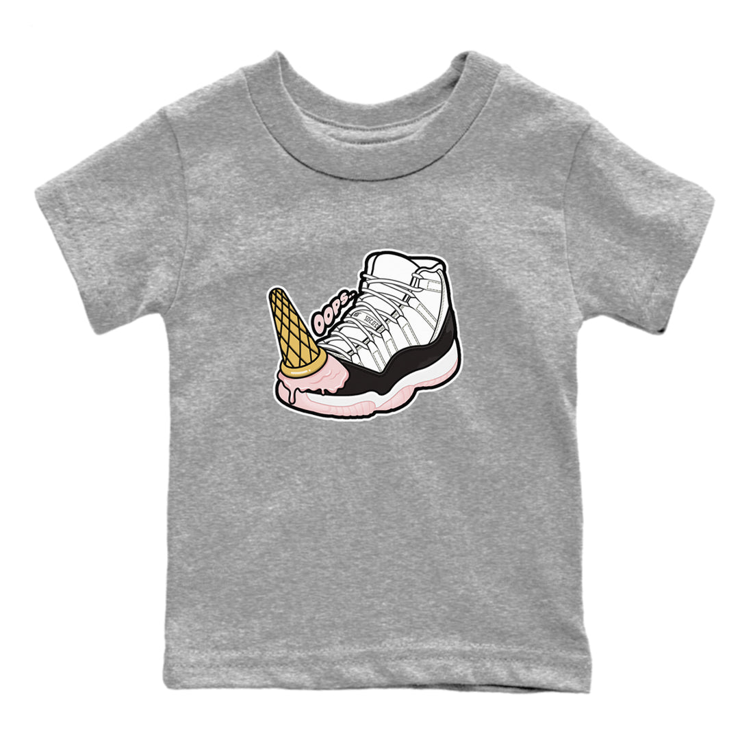 Dropped Ice Cream snkmatch Tee Kids - Air Jordan 11 Neapolitan