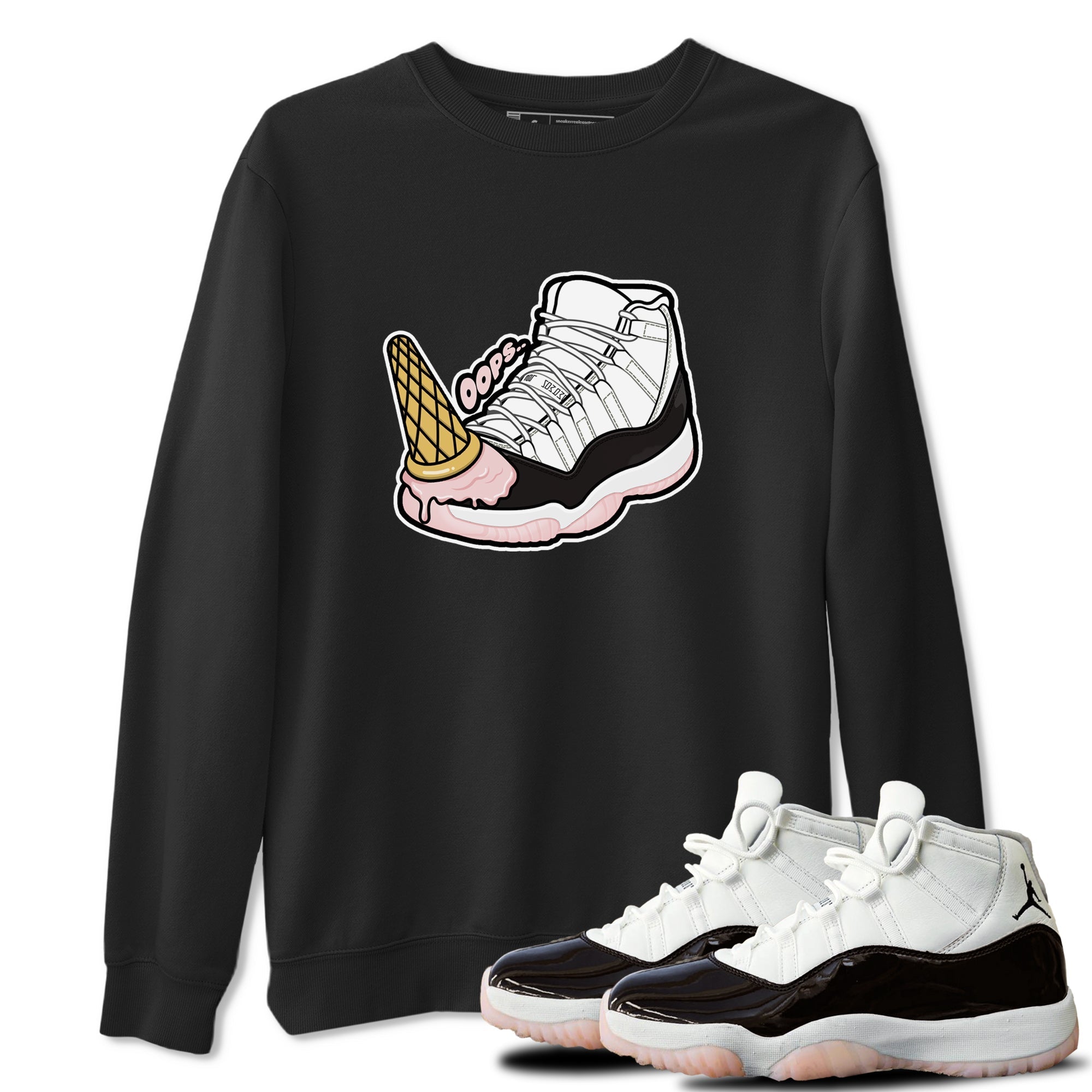 Dropped Ice Cream snkmatch Tee - Air Jordan 11 Neapolitan