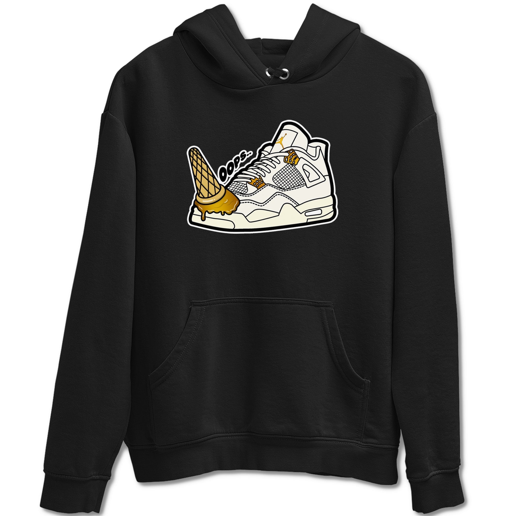 Dropped Ice Cream snkmatch Tees - Air Jordan 4 Sail 2024