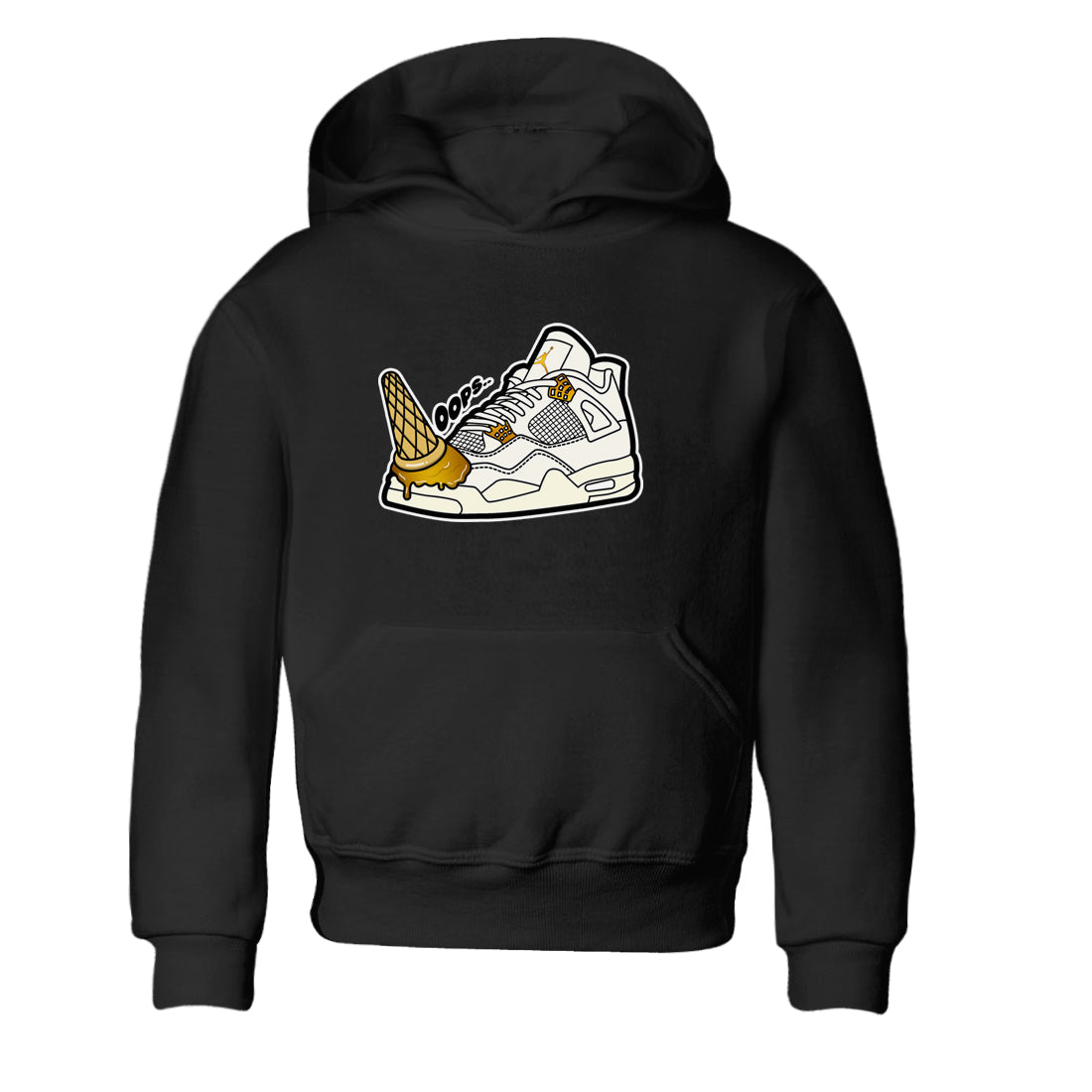 Dropped Ice Cream snkmatch Tees Kids - Air Jordan 4 Sail 2024