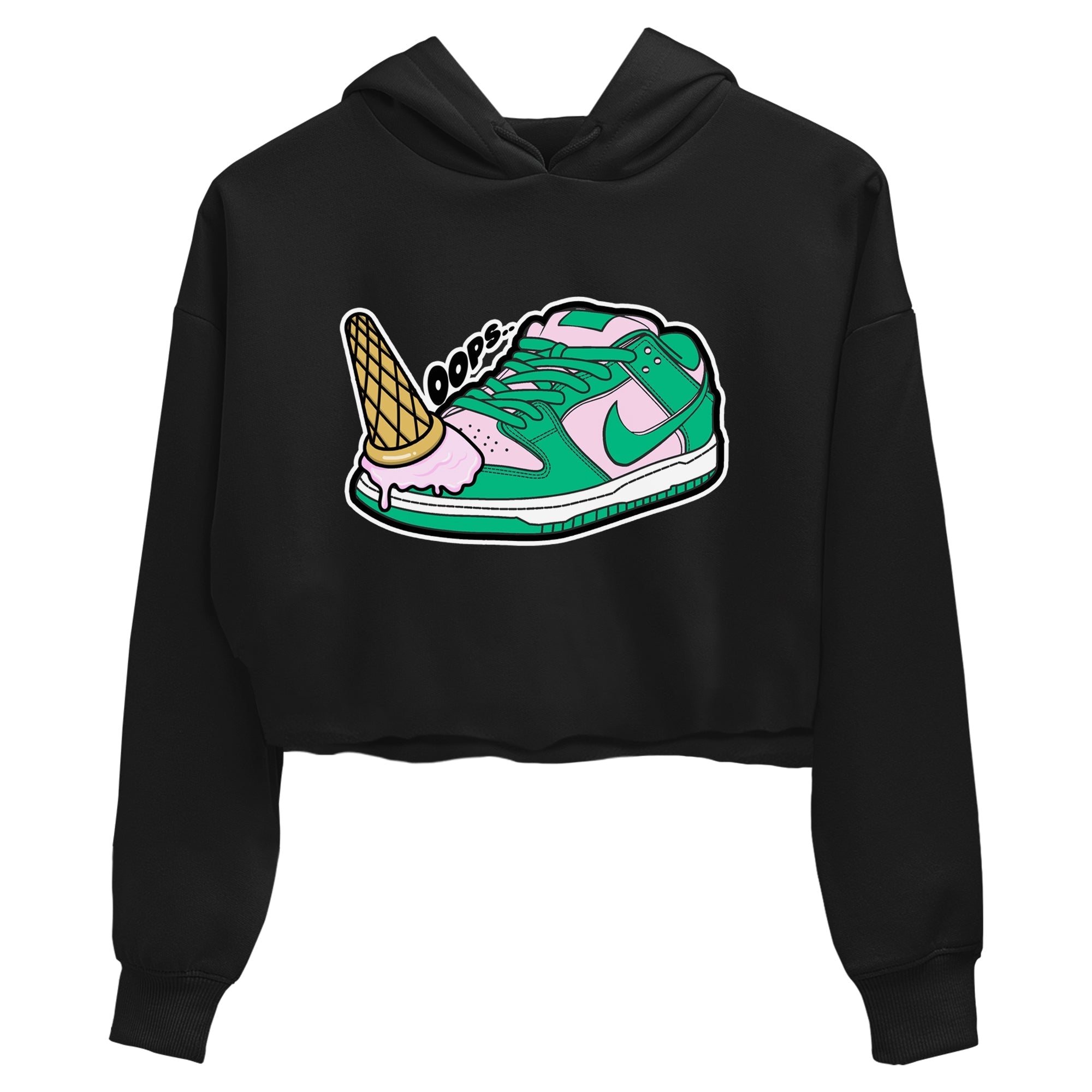 Dropped Ice Cream snkmatch Women's Top - Dunk Medium Soft Pink Malachite
