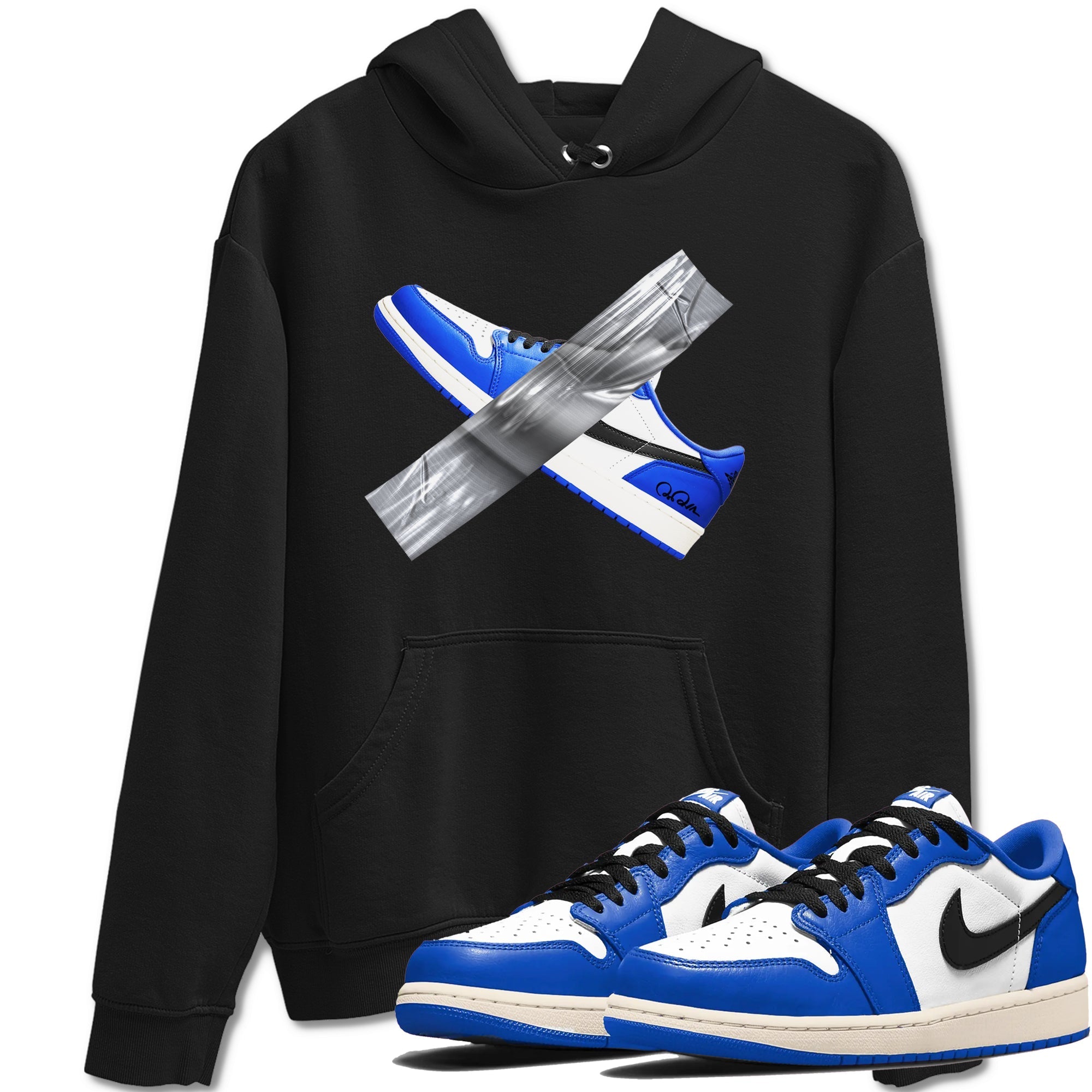 Duct Tape snkmatch Tees - Air Jordan 1 Game Royal