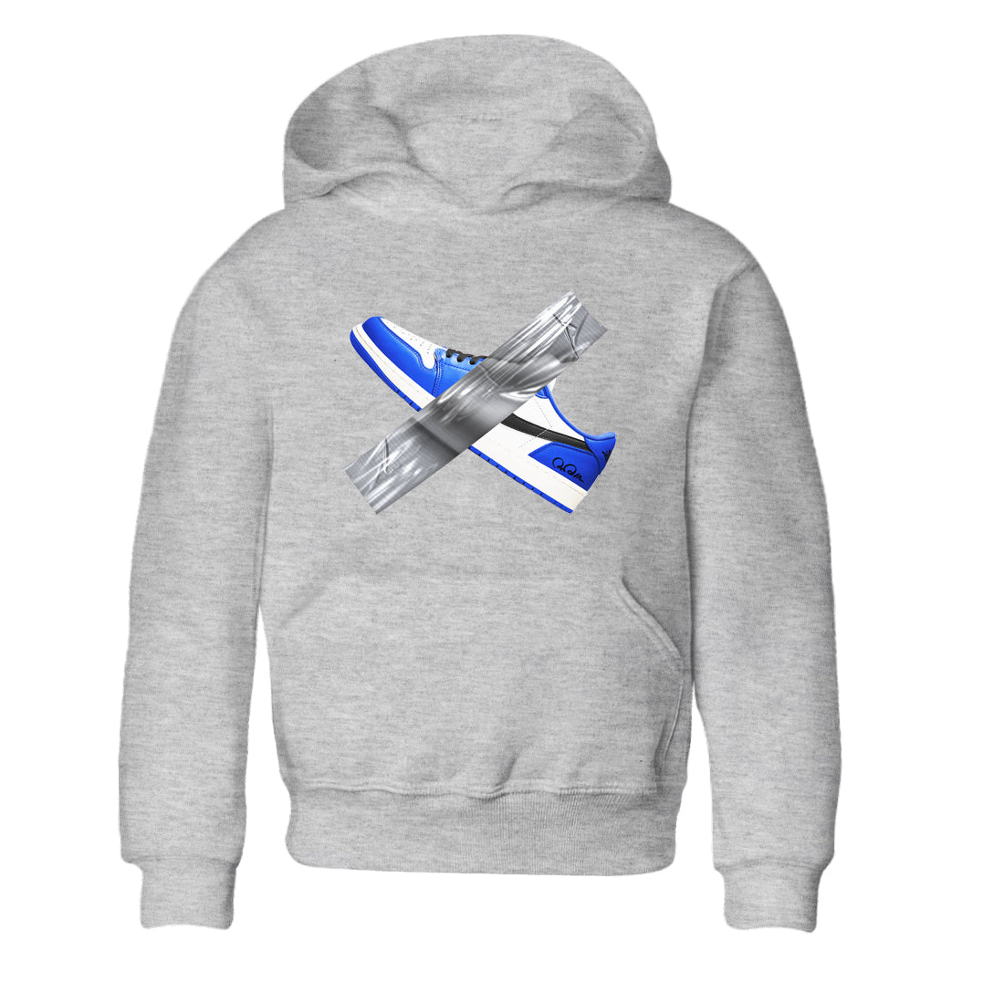 Duct Tape snkmatch Tees Kids - Air Jordan 1 Game Royal