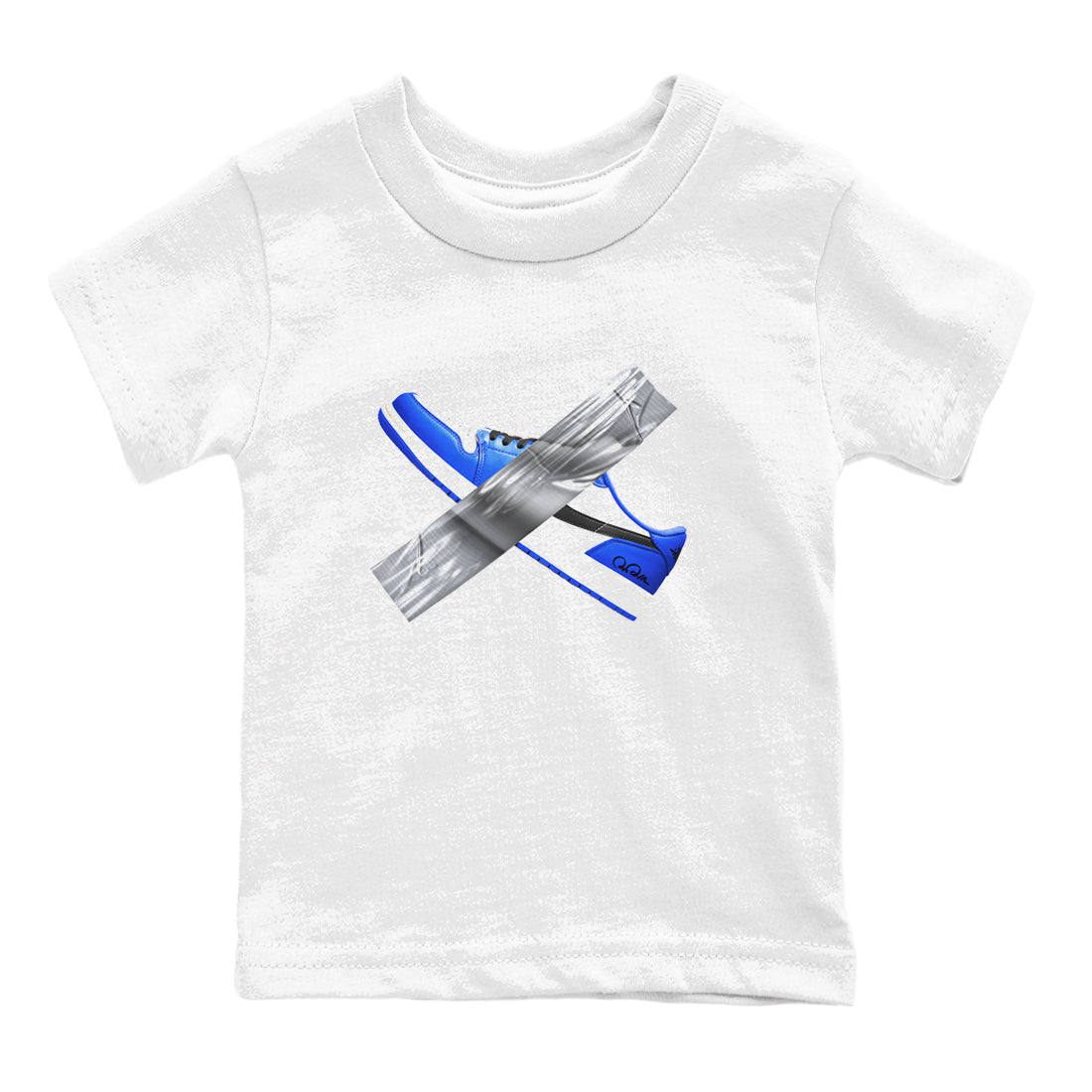 Duct Tape snkmatch Tees Kids - Air Jordan 1 Game Royal