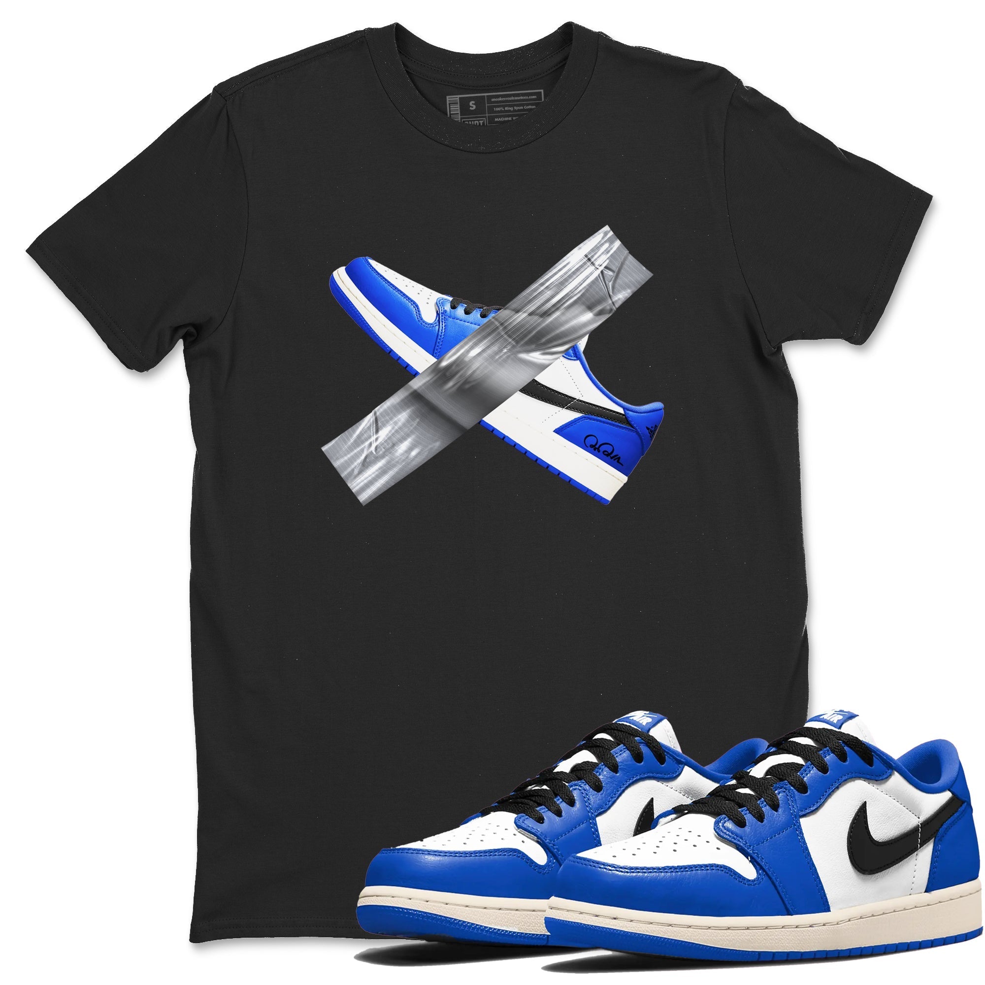 Duct Tape snkmatch Tees - Air Jordan 1 Game Royal