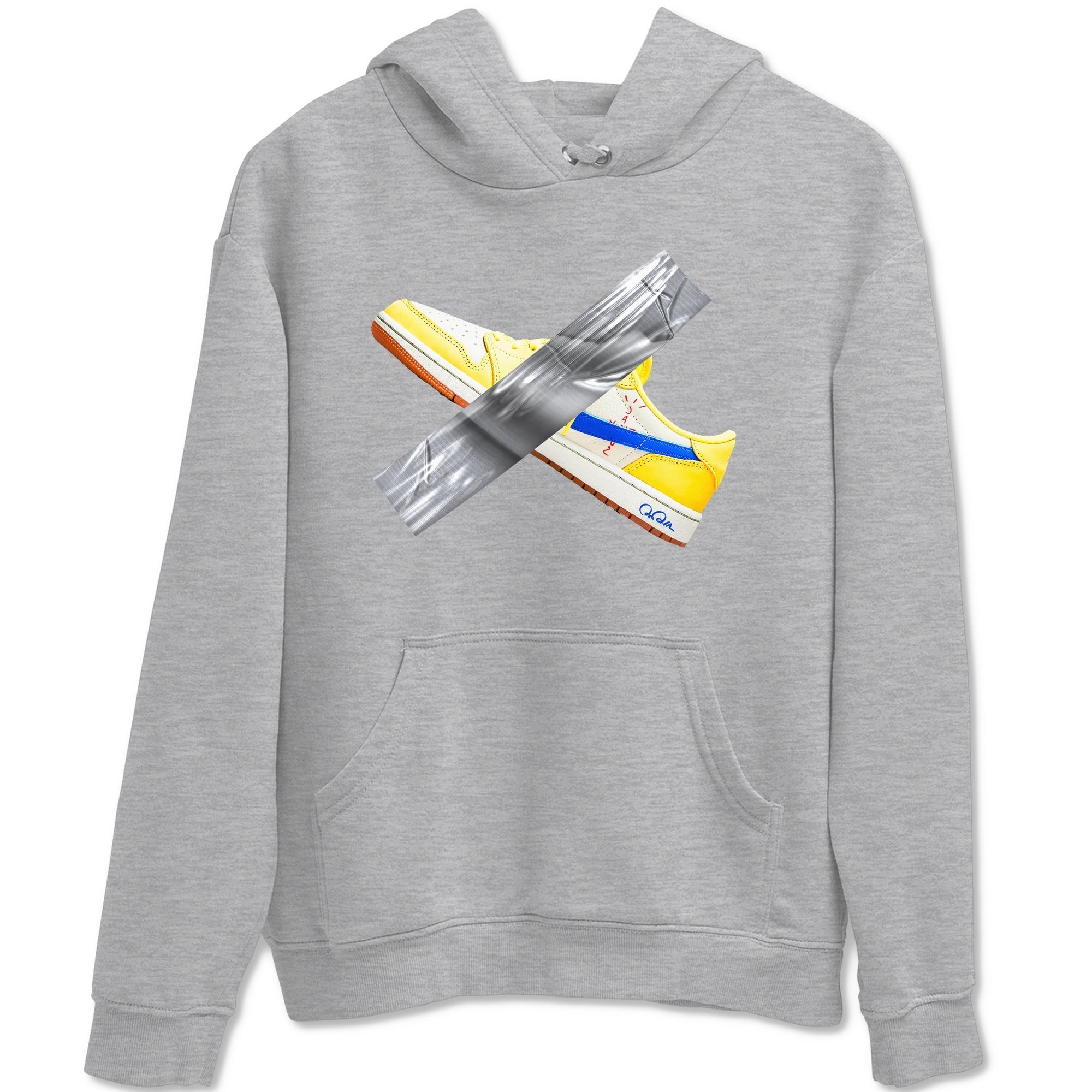 Duct Tape snkmatch Tees - Air Jordan 1 Travis Scott Canary