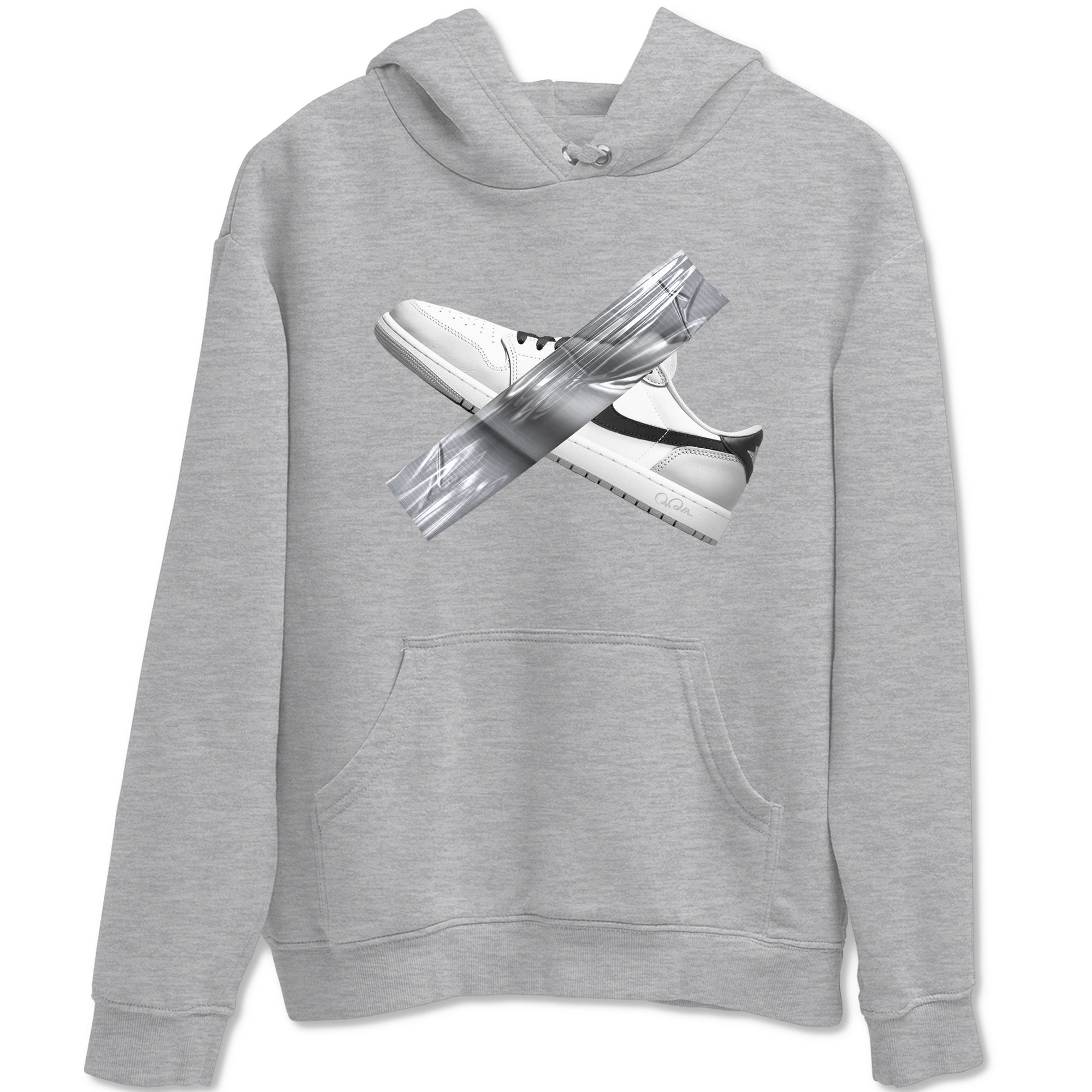 Duct Tape snkmatch Tees - Air Jordan 1 Wolf Grey