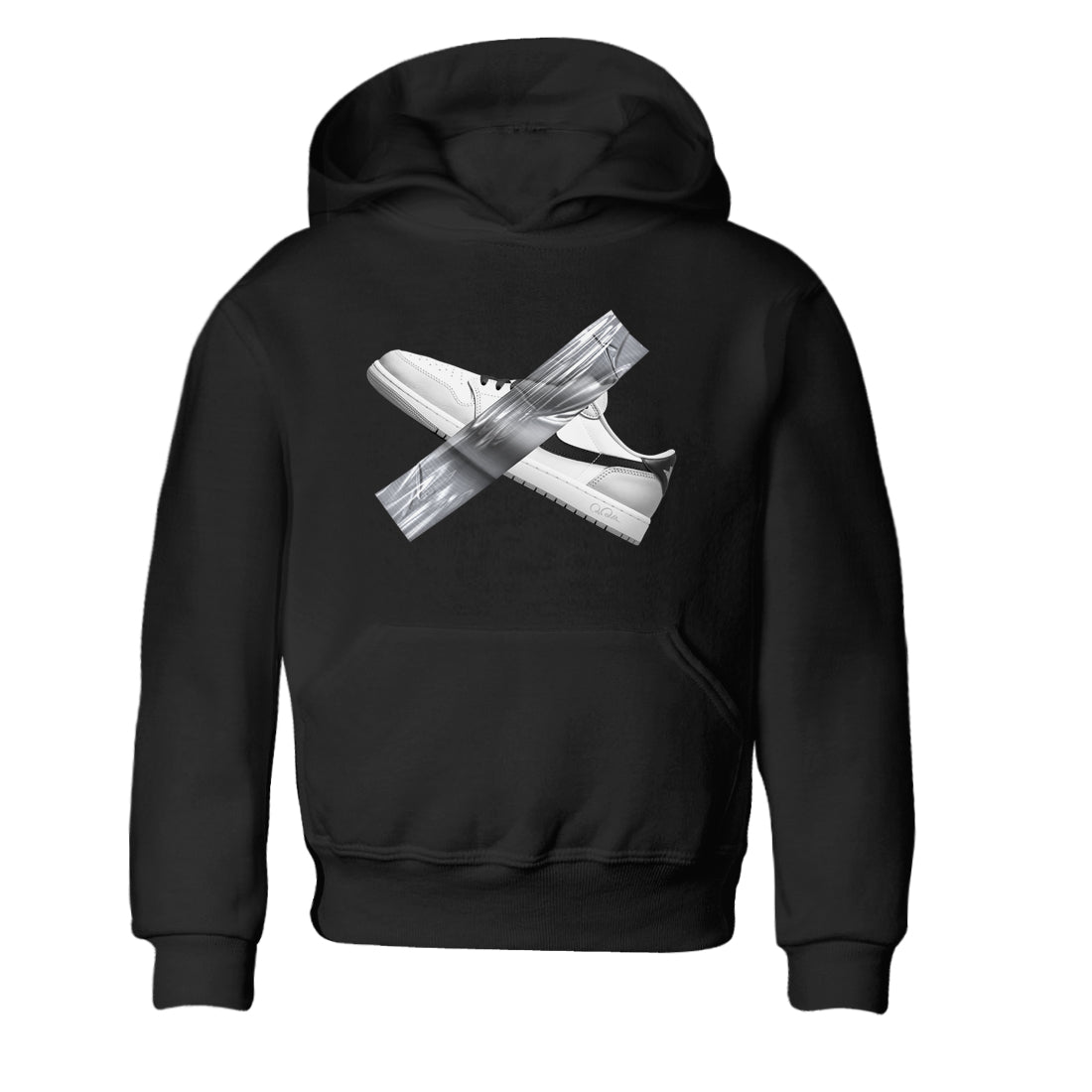 Duct Tape snkmatch Tees Kids - Air Jordan 1 Wolf Grey