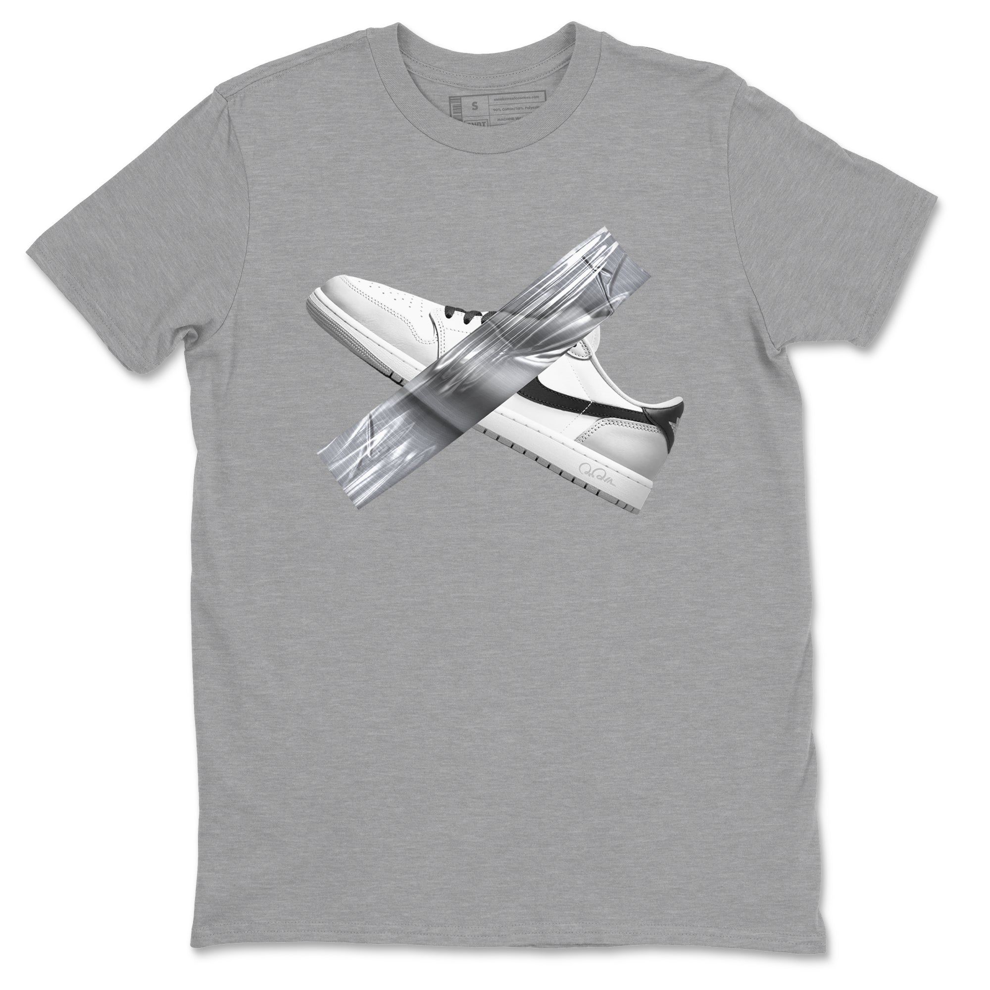 Duct Tape snkmatch Tees - Air Jordan 1 Wolf Grey
