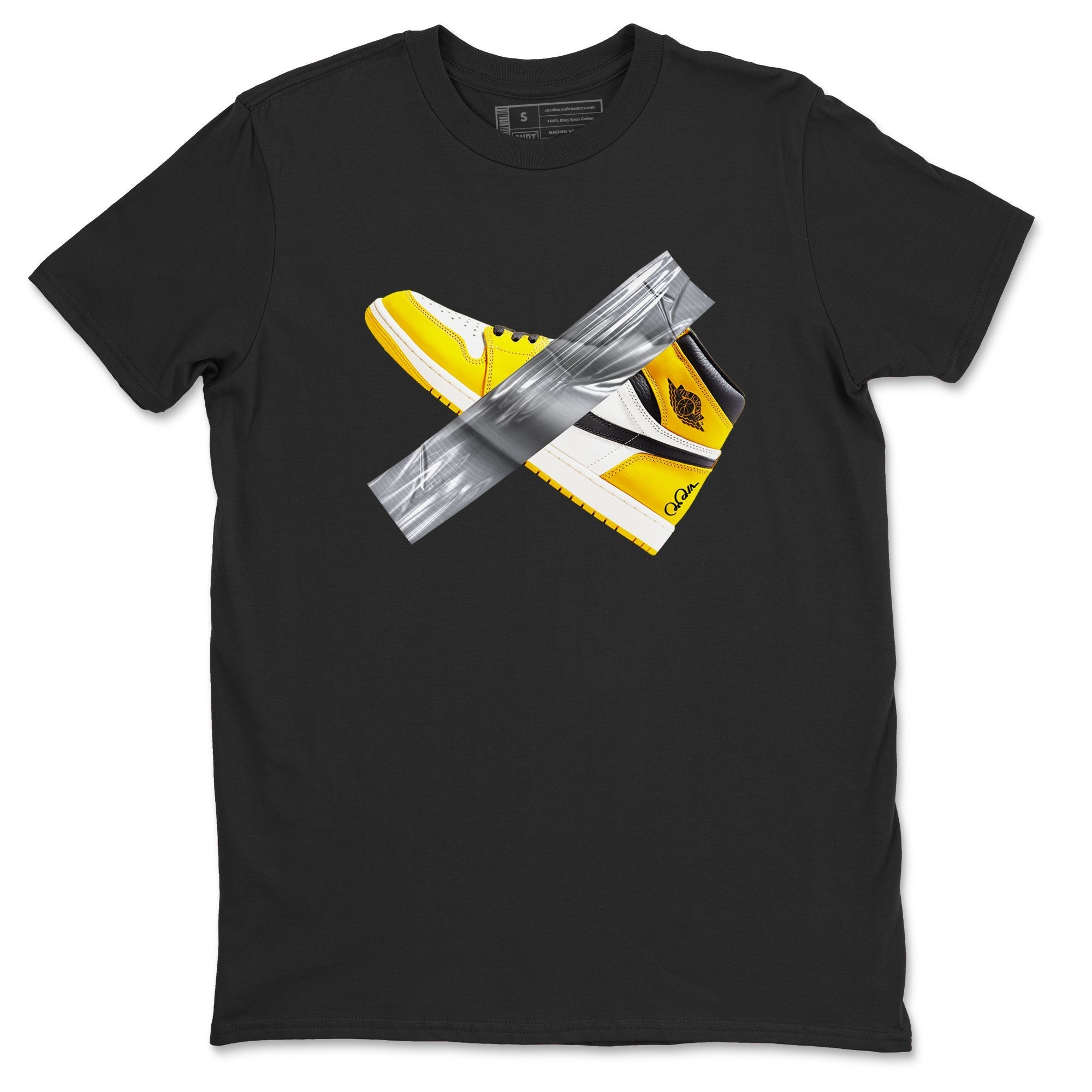 Duct Tape snkmatch Tees - Air Jordan 1 Yellow Ochre