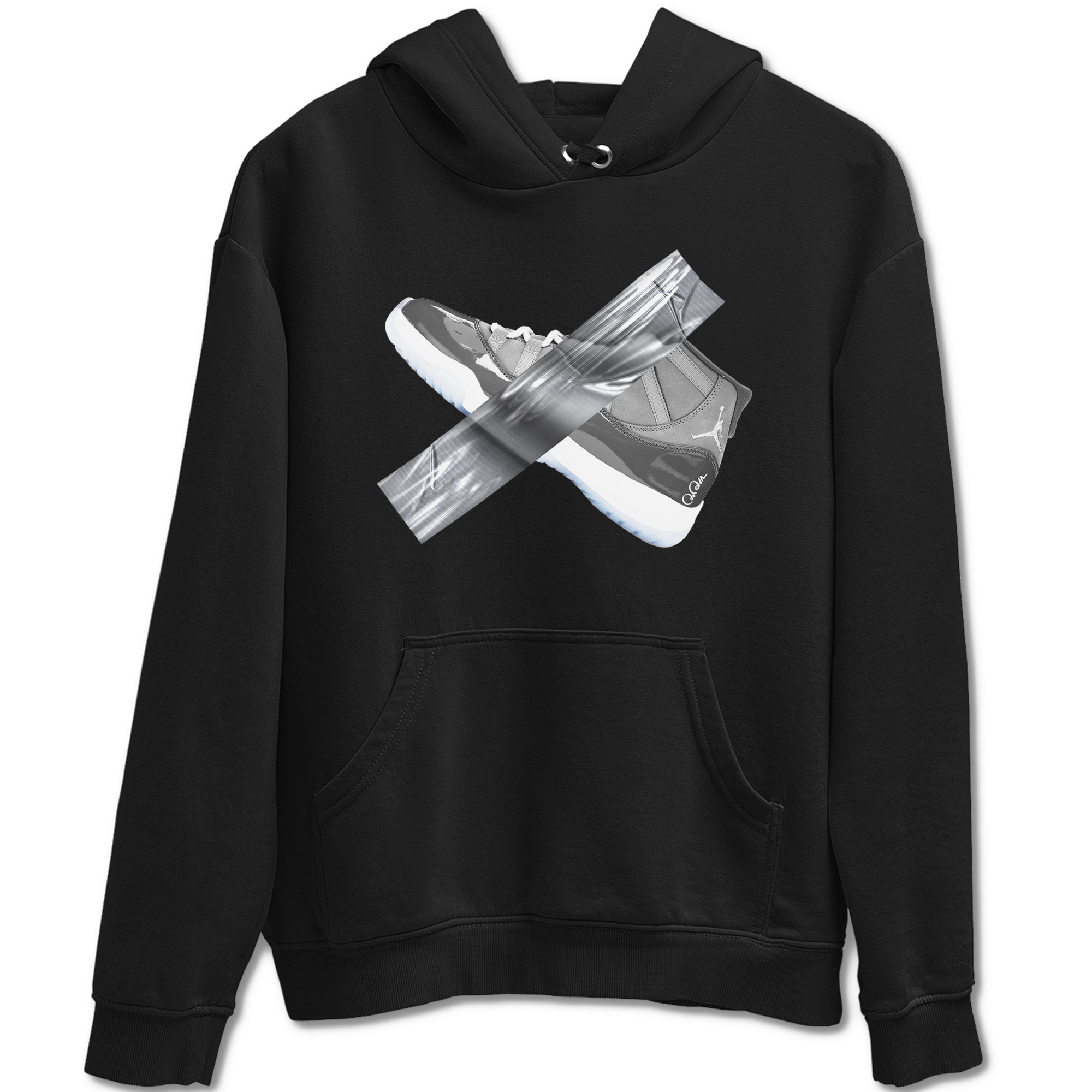 Duct Tape snkmatch Tees - Air Jordan 11 Cool Grey