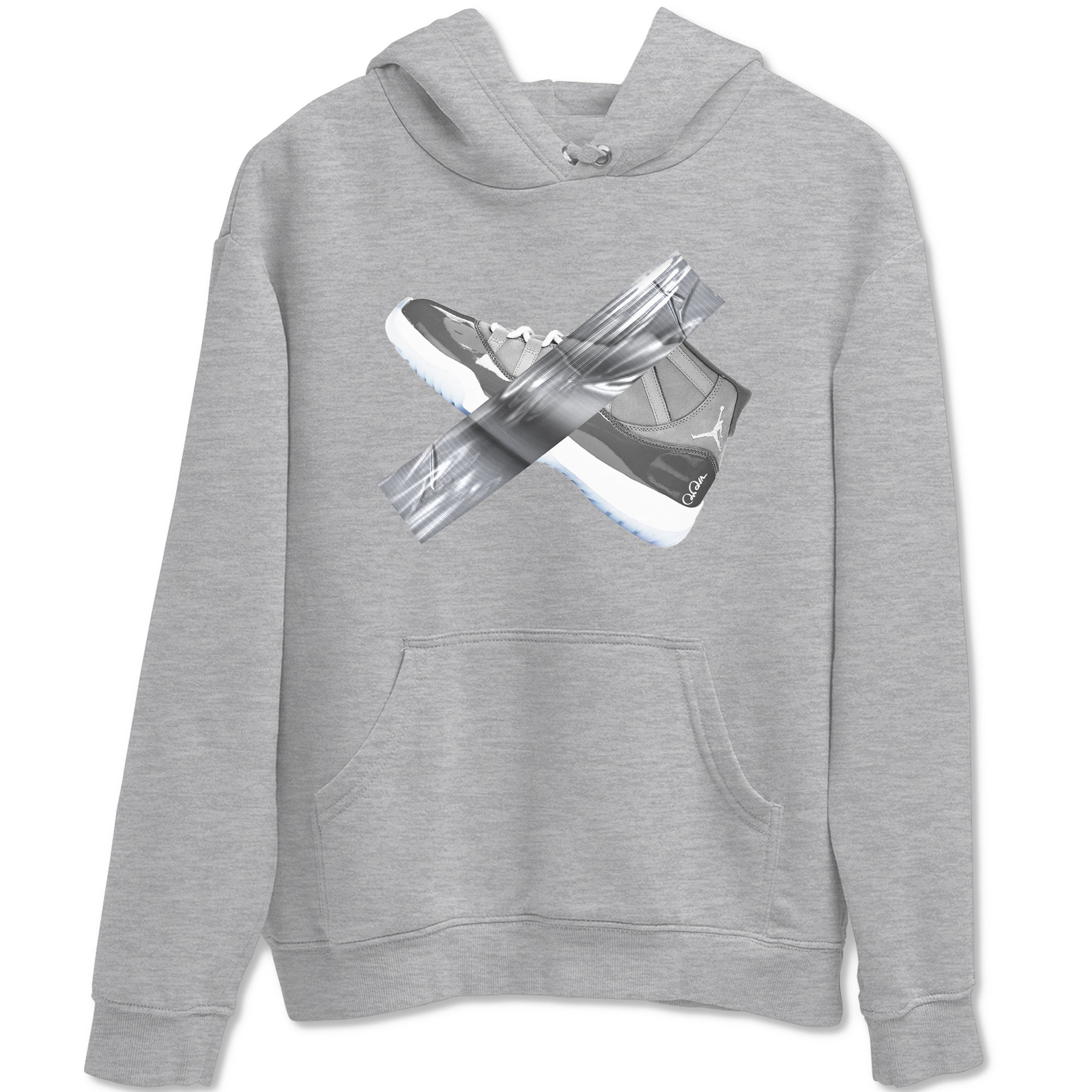 Duct Tape snkmatch Tees - Air Jordan 11 Cool Grey