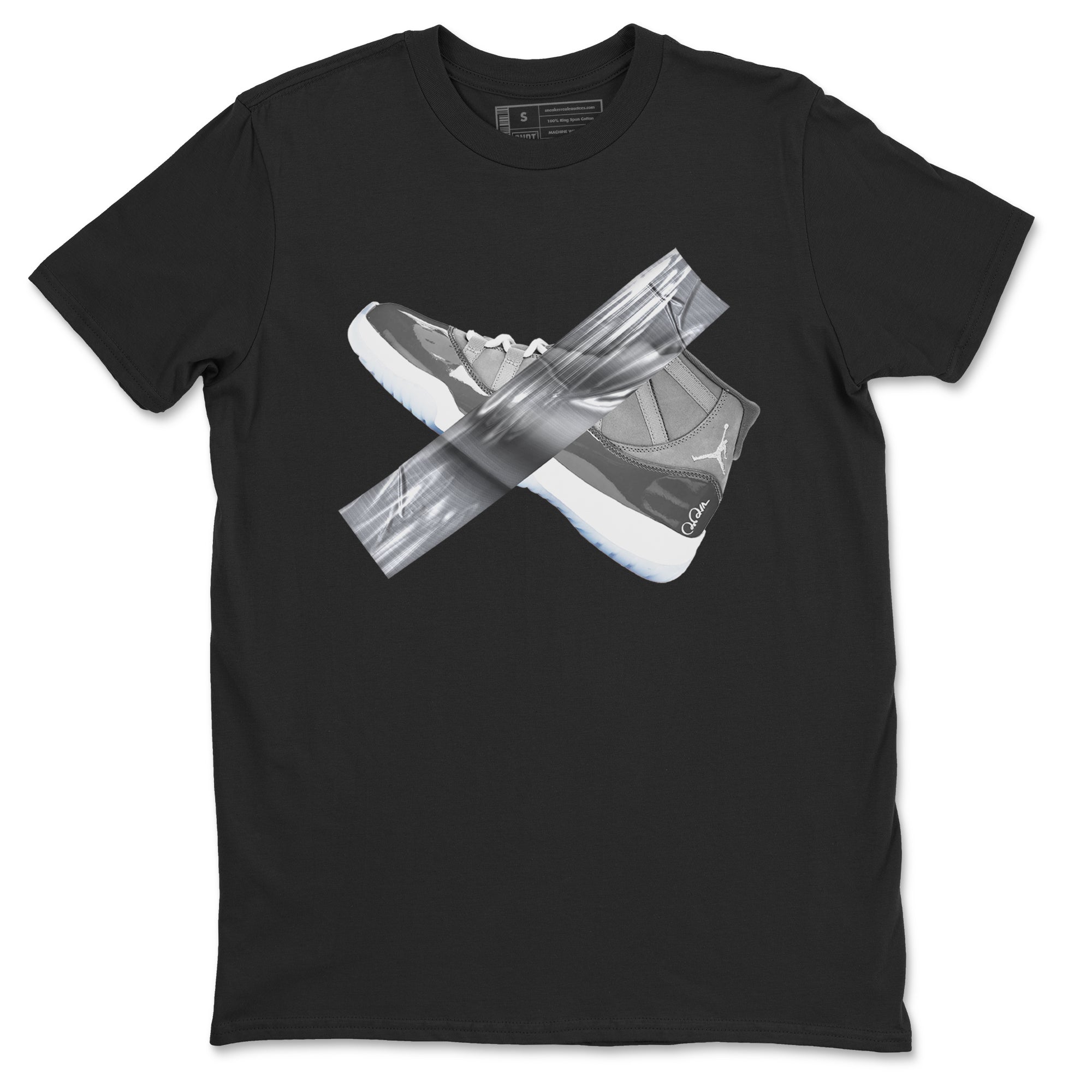 Duct Tape snkmatch Tees - Air Jordan 11 Cool Grey