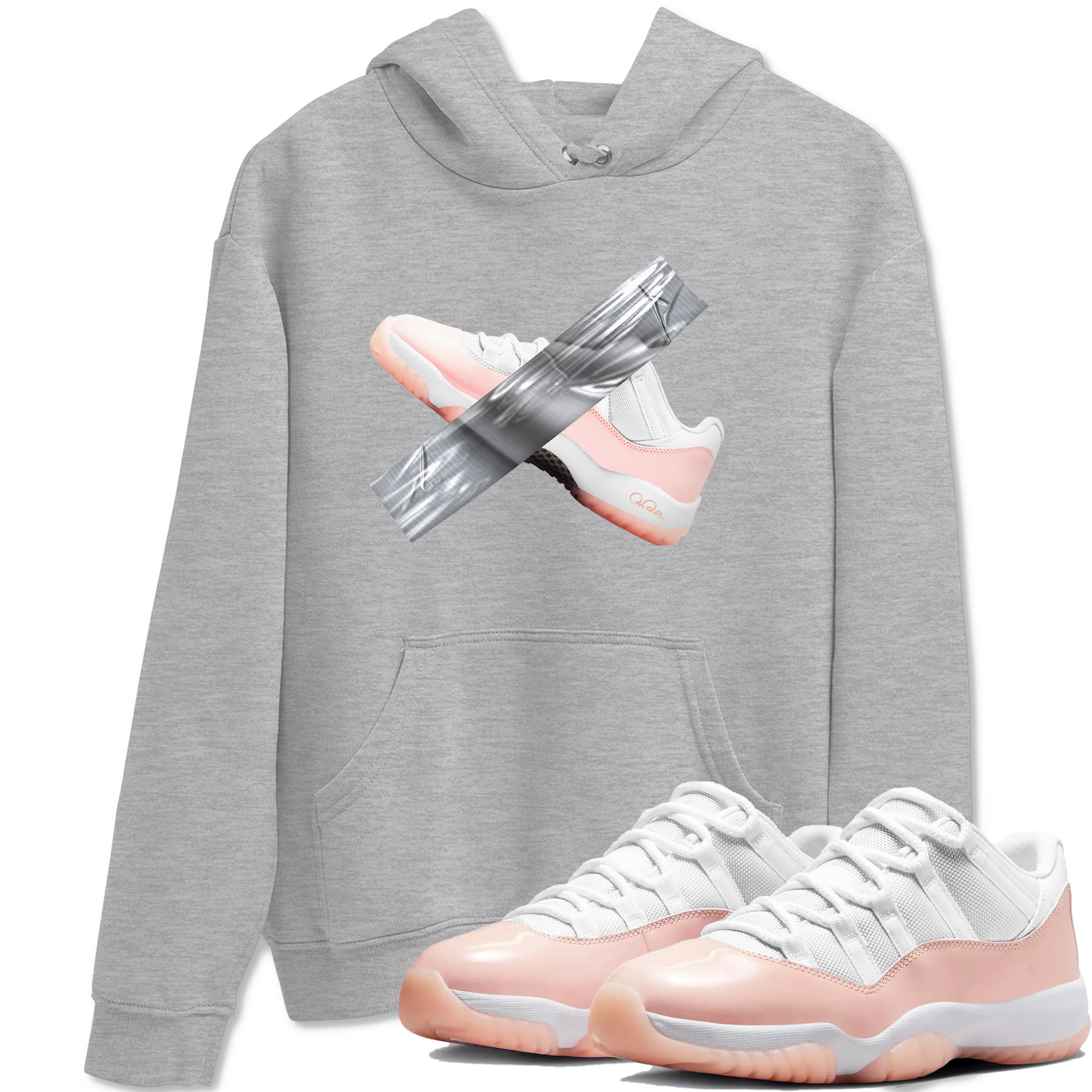 Duct Tape snkmatch Tees - Air Jordan 11 Legend Pink