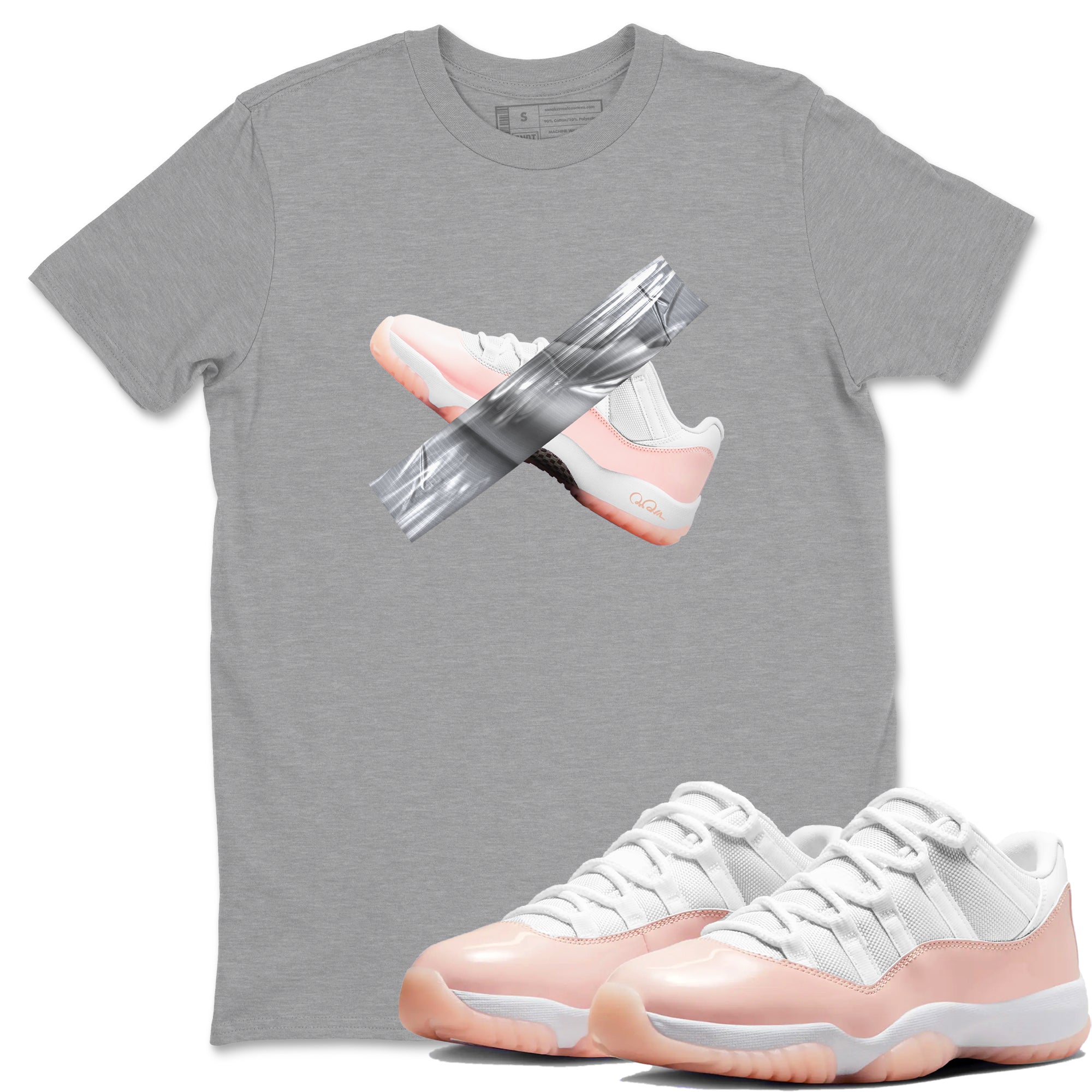 Duct Tape snkmatch Tees - Air Jordan 11 Legend Pink