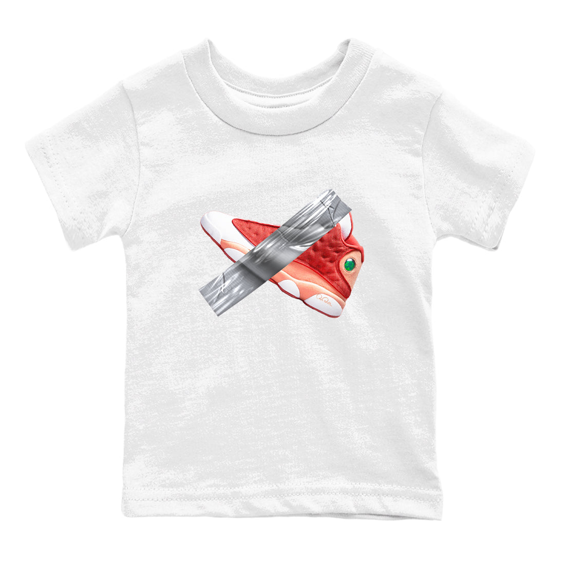 Duct Tape snkmatch Tees Kids - Air Jordan 13 Dune Red