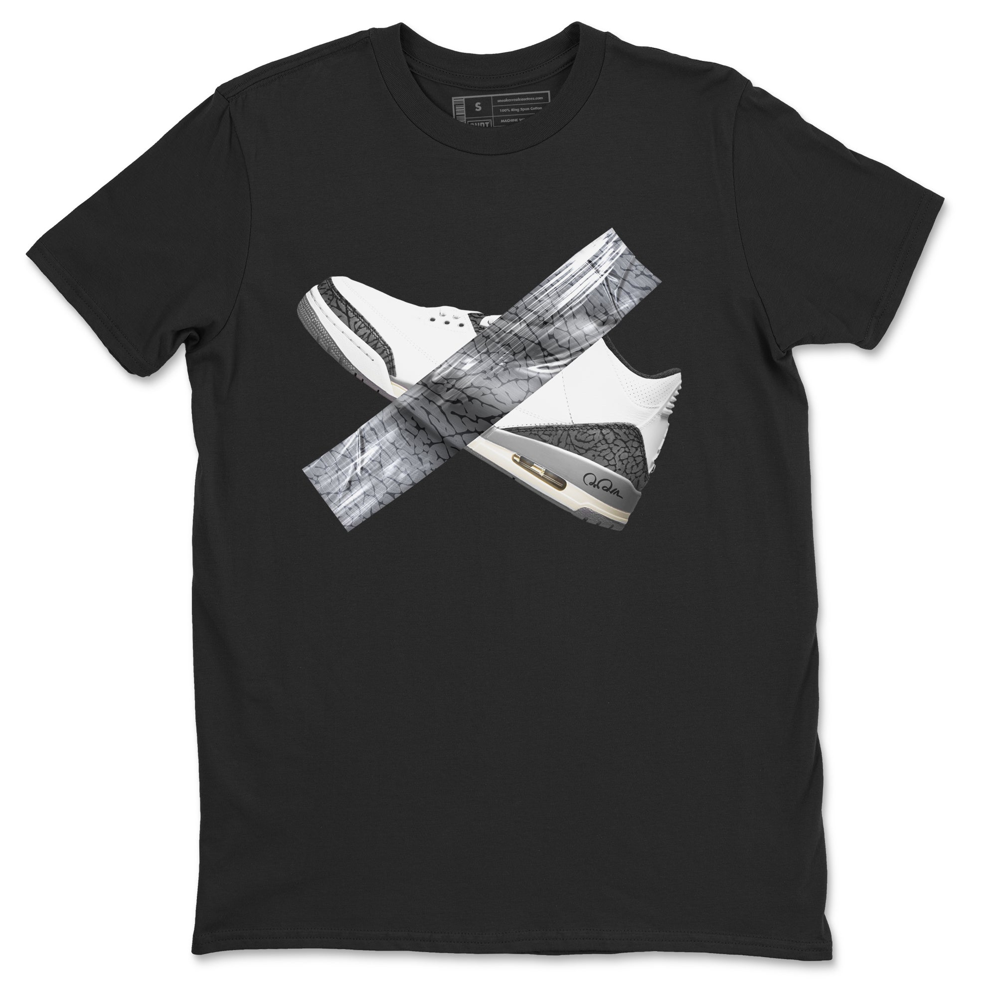 Duct Tape snkmatch Tees - Air Jordan 3 Cement Grey