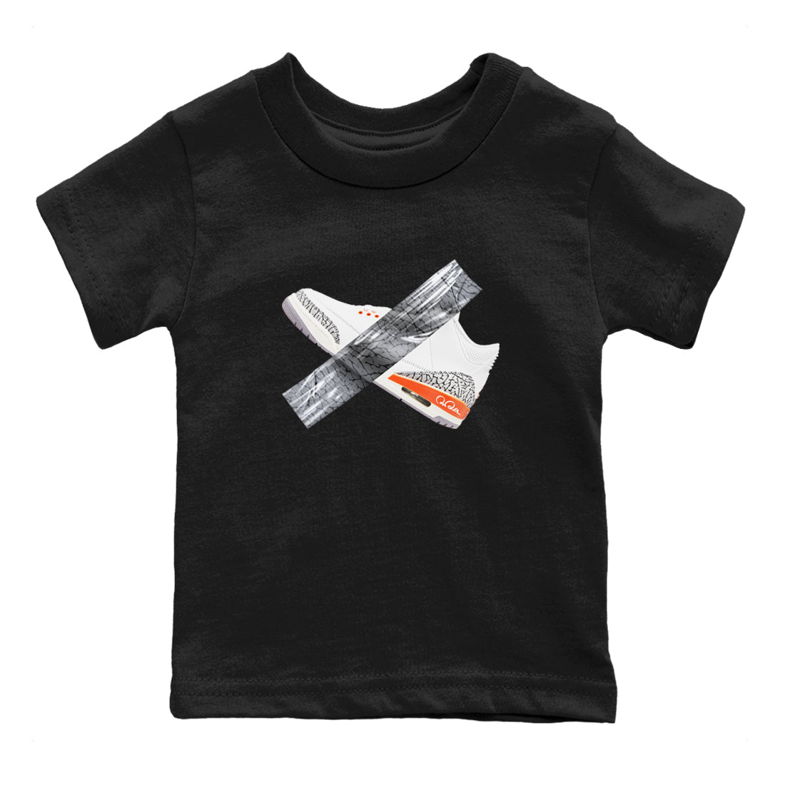 Duct Tape snkmatch Tees Kids - Air Jordan 3 Georgia Peach