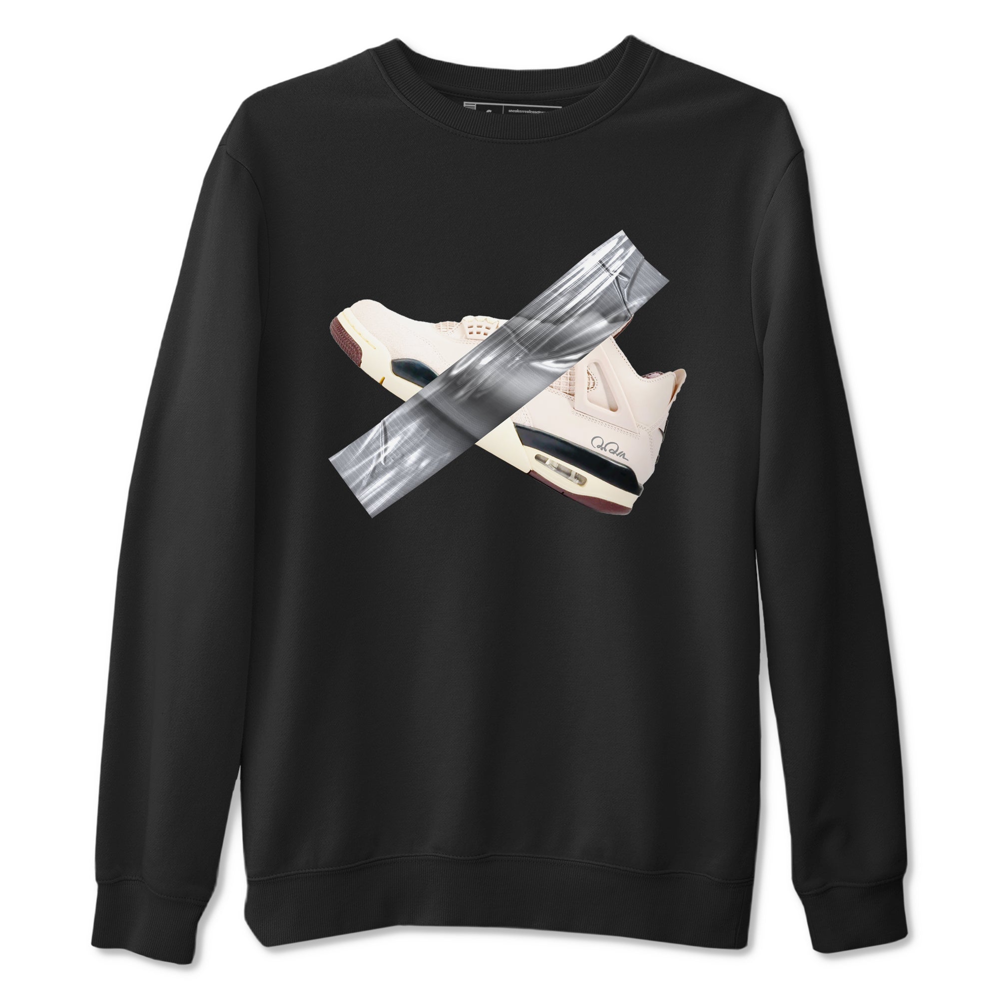 Duct tape snkmatch Tees - Air Jordan 4 A Ma Maniere x Fossil Stone