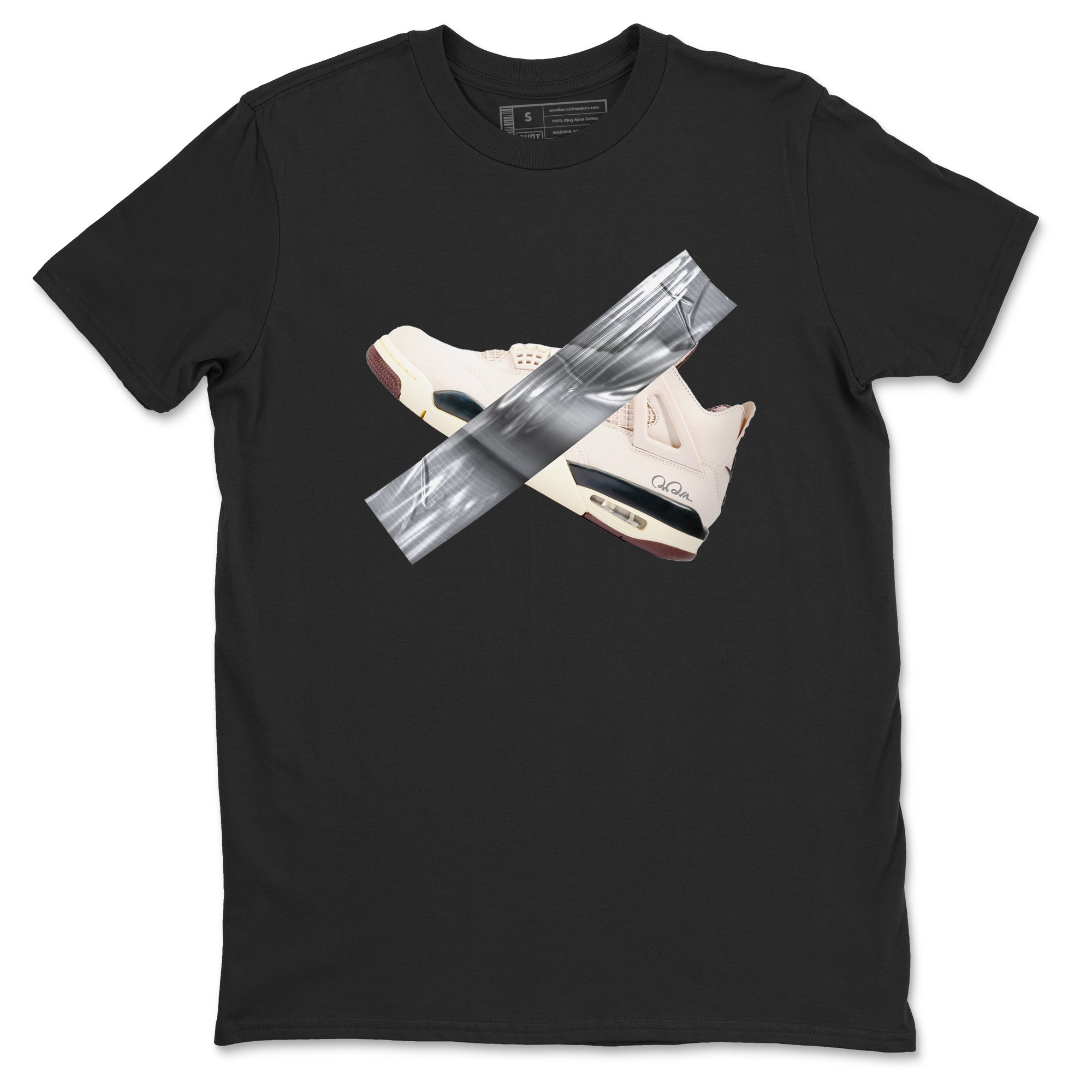 Duct tape snkmatch Tees - Air Jordan 4 A Ma Maniere x Fossil Stone