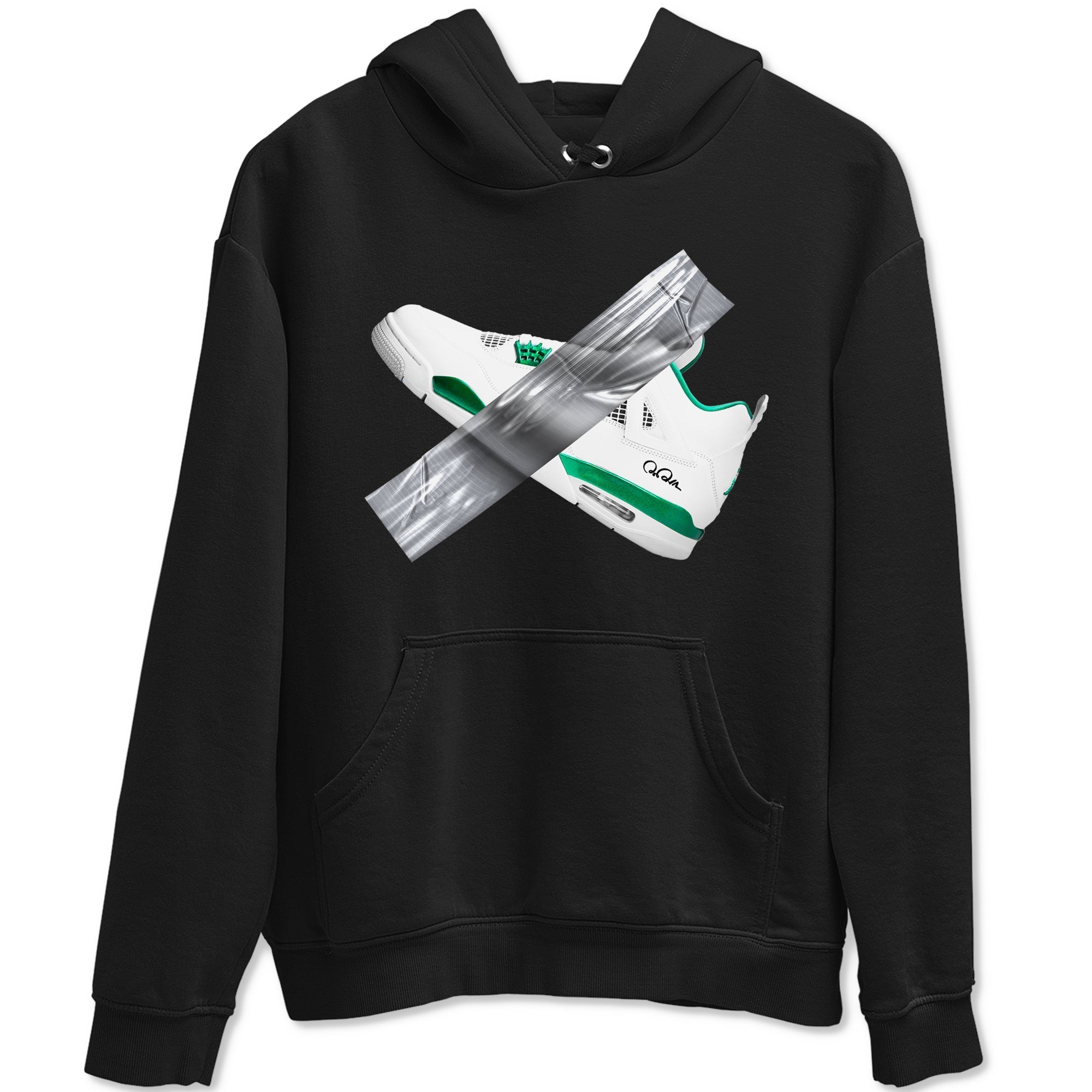 Duct Tape snkmatch Tees - Air Jordan 4 Oxidized Green