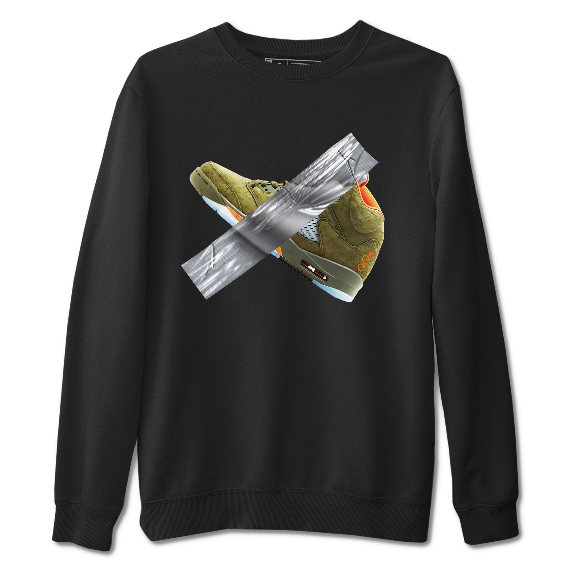 Duct Tape snkmatch Tees - Air Jordan 5 Olive