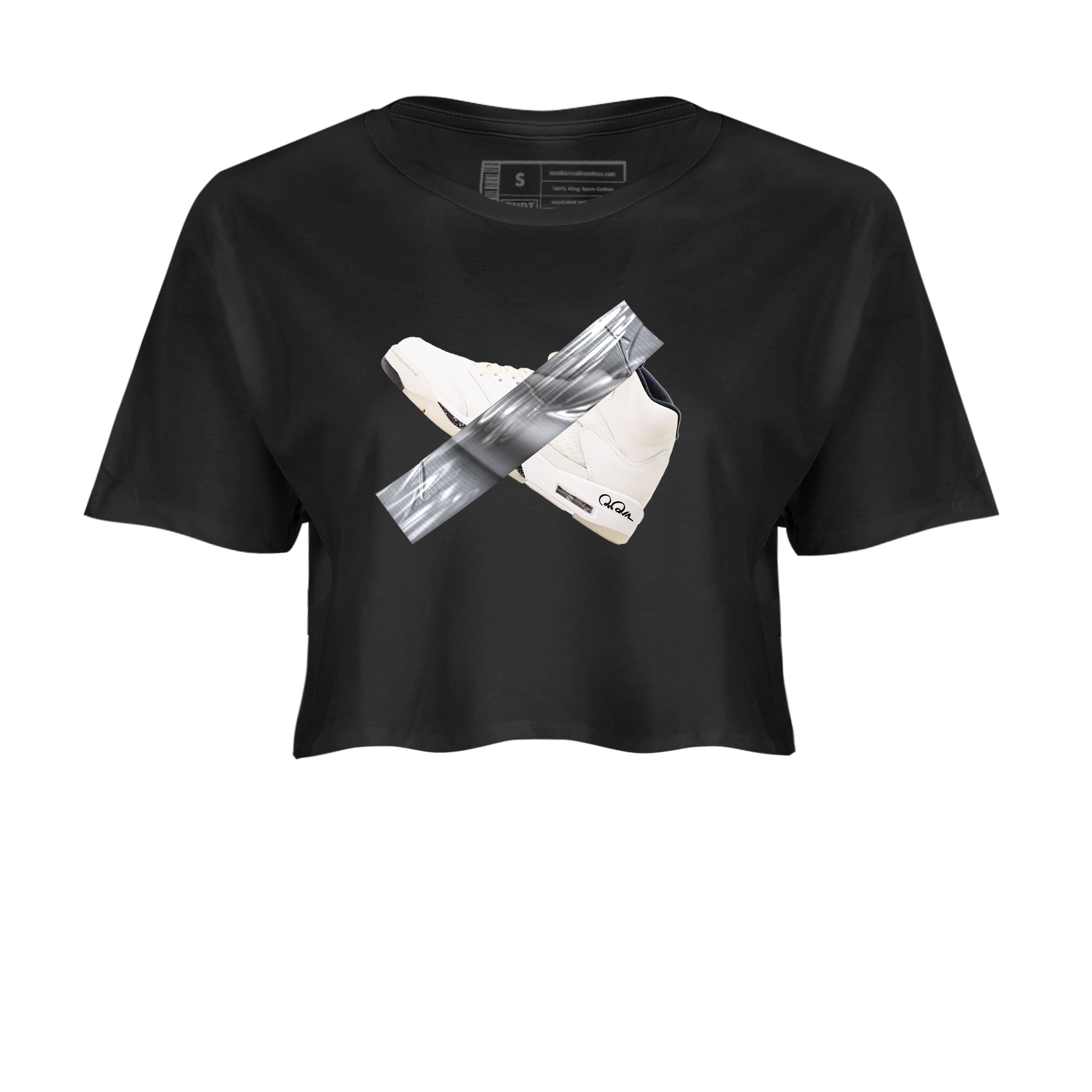 Duct Tape snkmatch Women's Top - Air Jordan 5 Sail