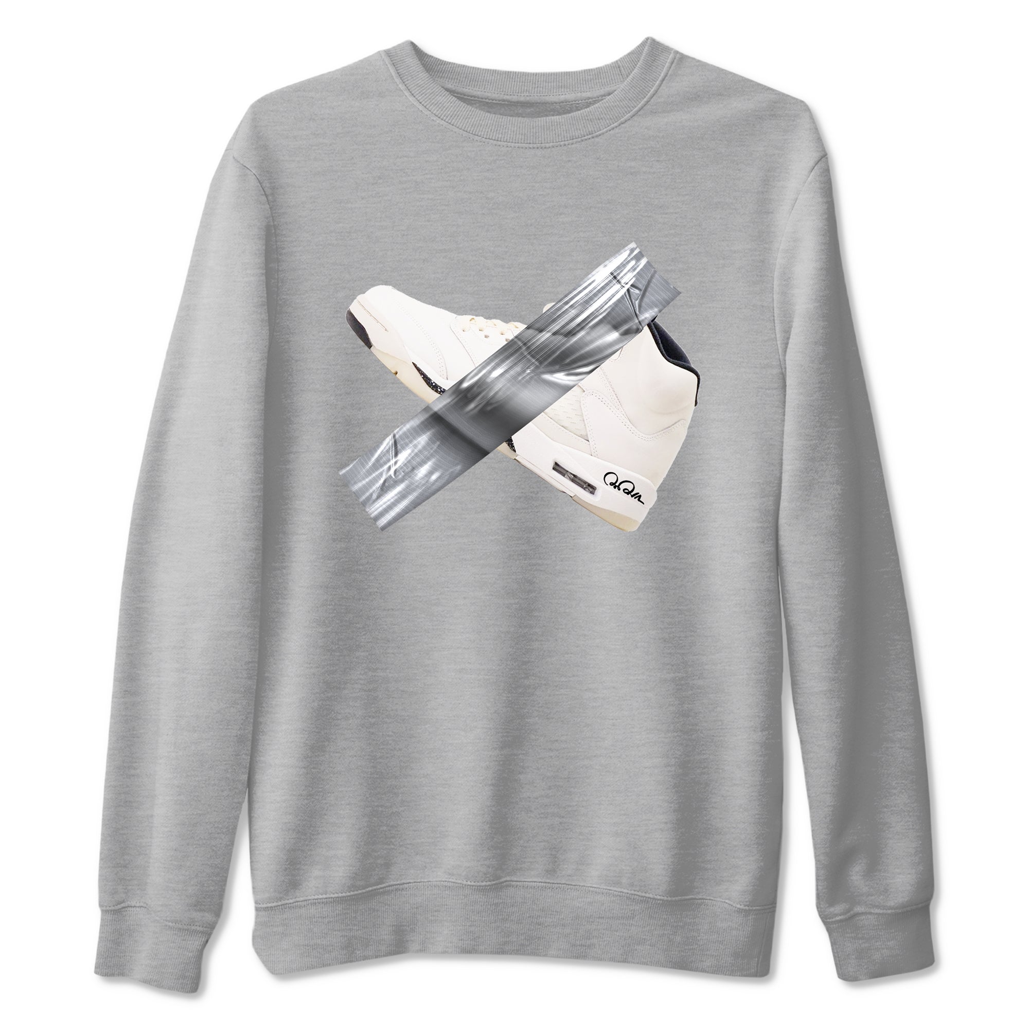 Duct Tape snkmatch Tees - Air Jordan 5 Sail