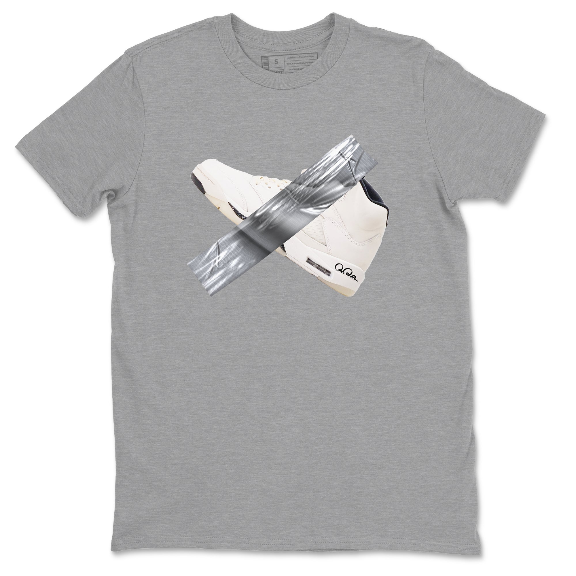 Duct Tape snkmatch Tees - Air Jordan 5 Sail