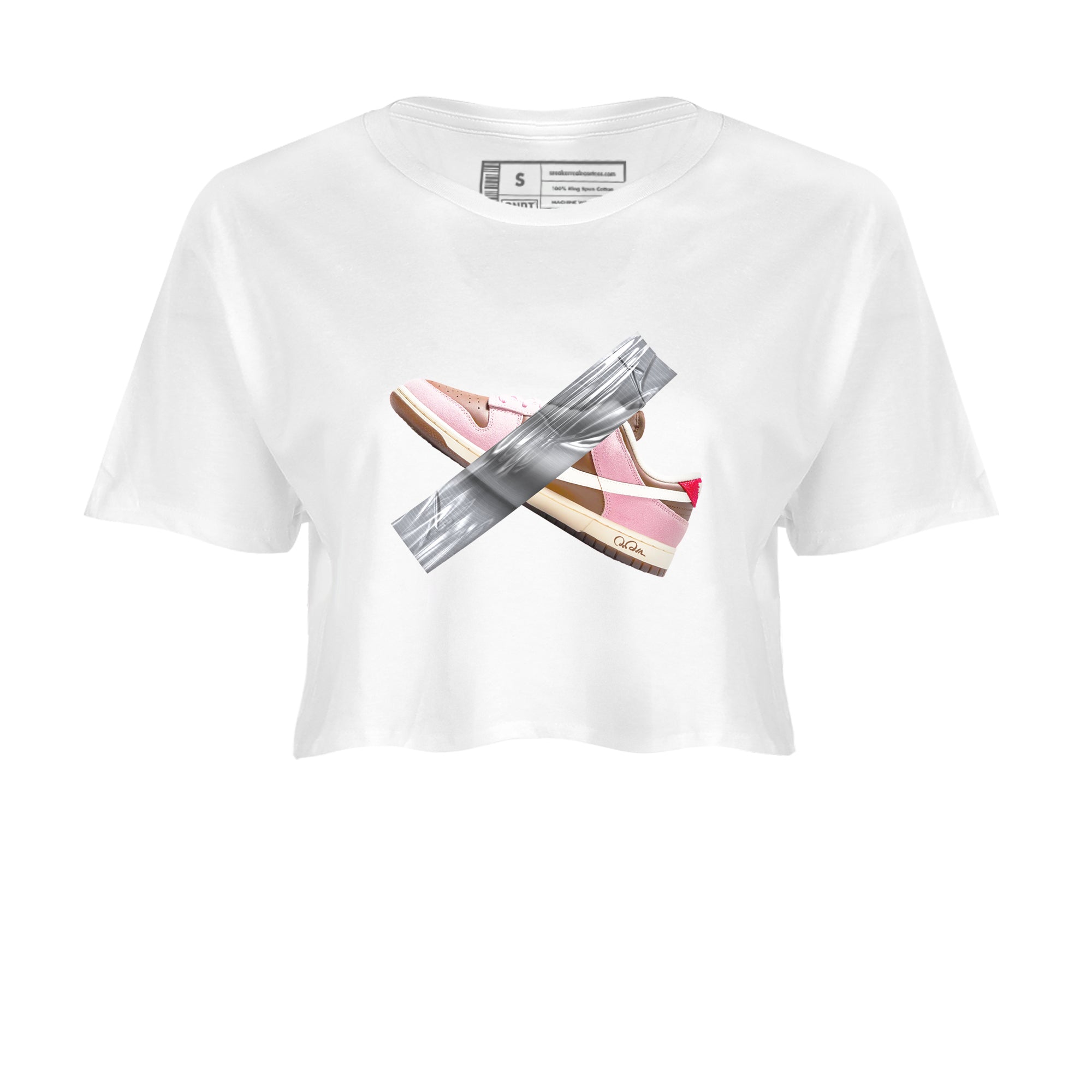 Duct Tape snkmatch Women's Top - Dunk Cacao Wow And Pink Foam